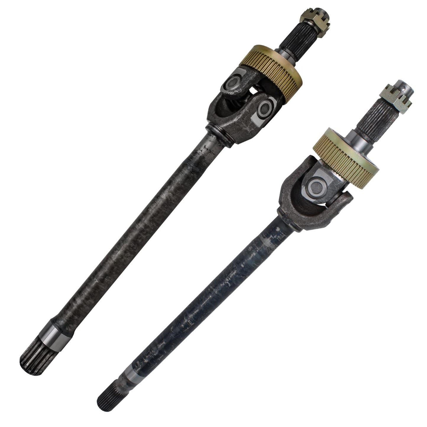 Detroit Axle - 4WD 2 Front CV Axle Shafts for 2007-2020 Chevy Silverado 1500 GMC Sierra Suburban Yukon XL 1500 Tahoe Avalanche Escalade ESV EXT 6 Lugs CV Axle Shafts Assembly Pair Replacement