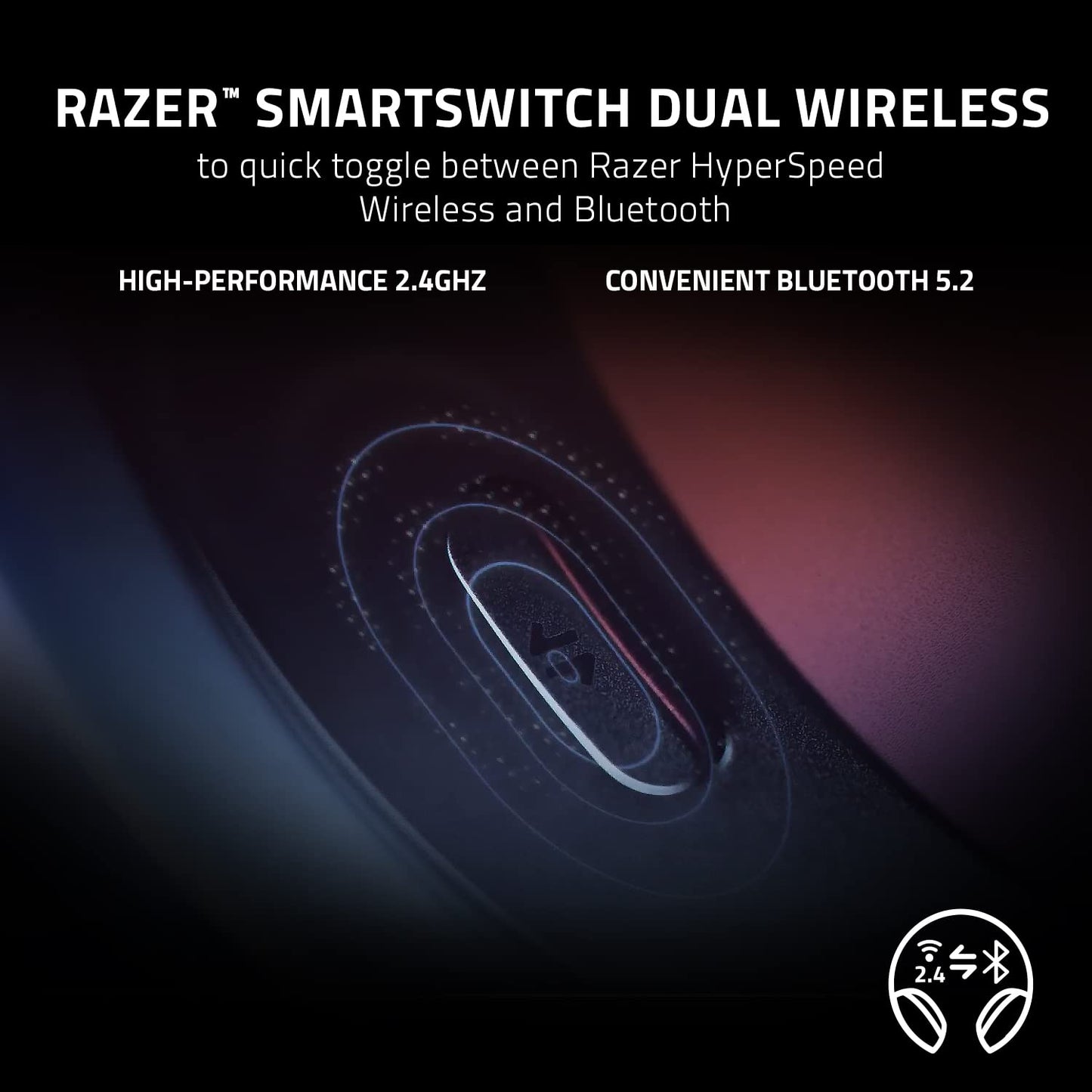 Razer Barracuda X Wireless Gaming & Mobile Headset (PC, PlayStation, Switch 2, Android, iOS): 2.4GHz Wireless + Bluetooth - Lightweight - 40mm Drivers - Detachable Mic - 50 Hr Battery - Black
