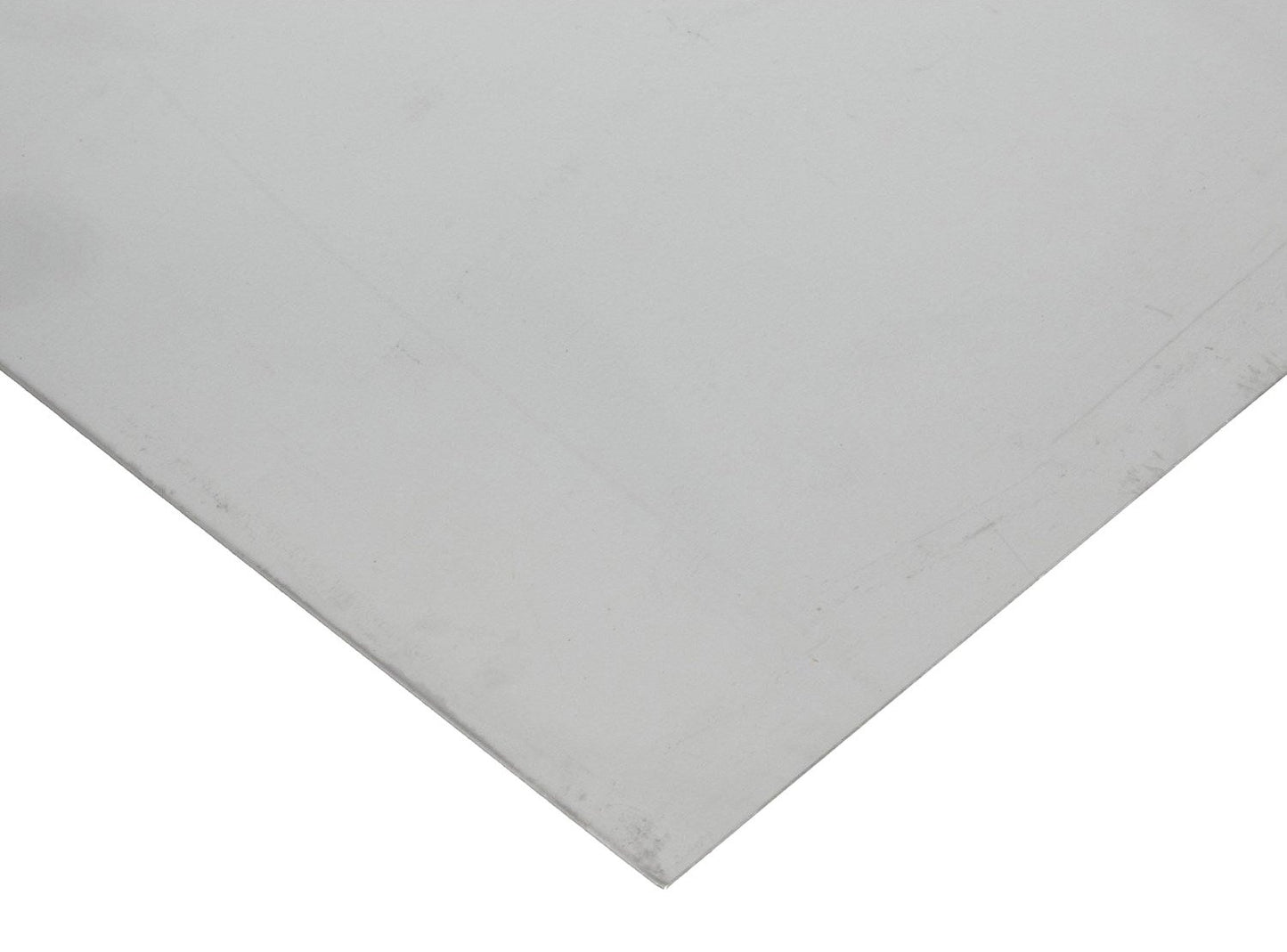 316 Stainless Steel Sheet, Unpolished (Mill) Finish, Hot Rolled, Annealed, ASTM A240, 0.1875" Thickness, 12" Width, 12" Length, OnlineMetals