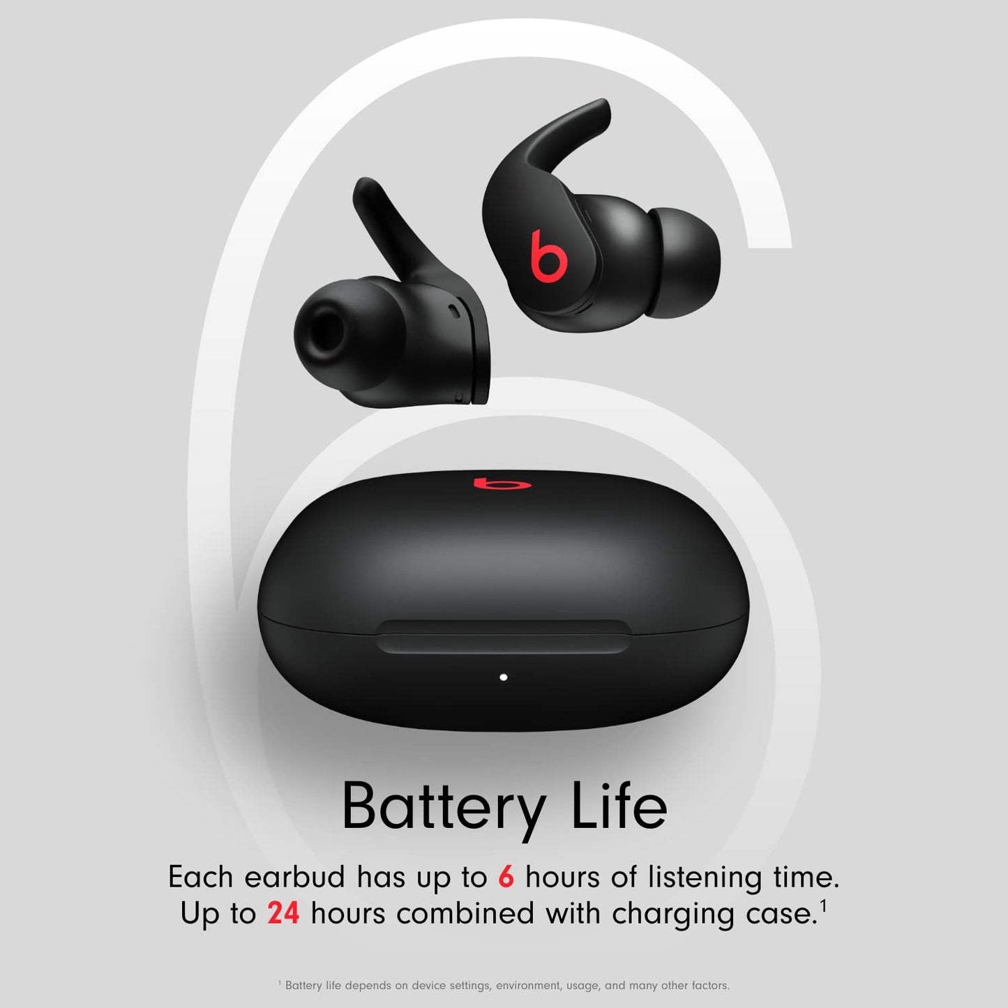 Beats Fit Pro (1st Gen) - True Wireless Noise Cancelling Earbuds - Active Noise Cancelling - Sweat Resistant Earphones, Compatible with Apple & Android, Class 1 Bluetooth® - Sage Gray