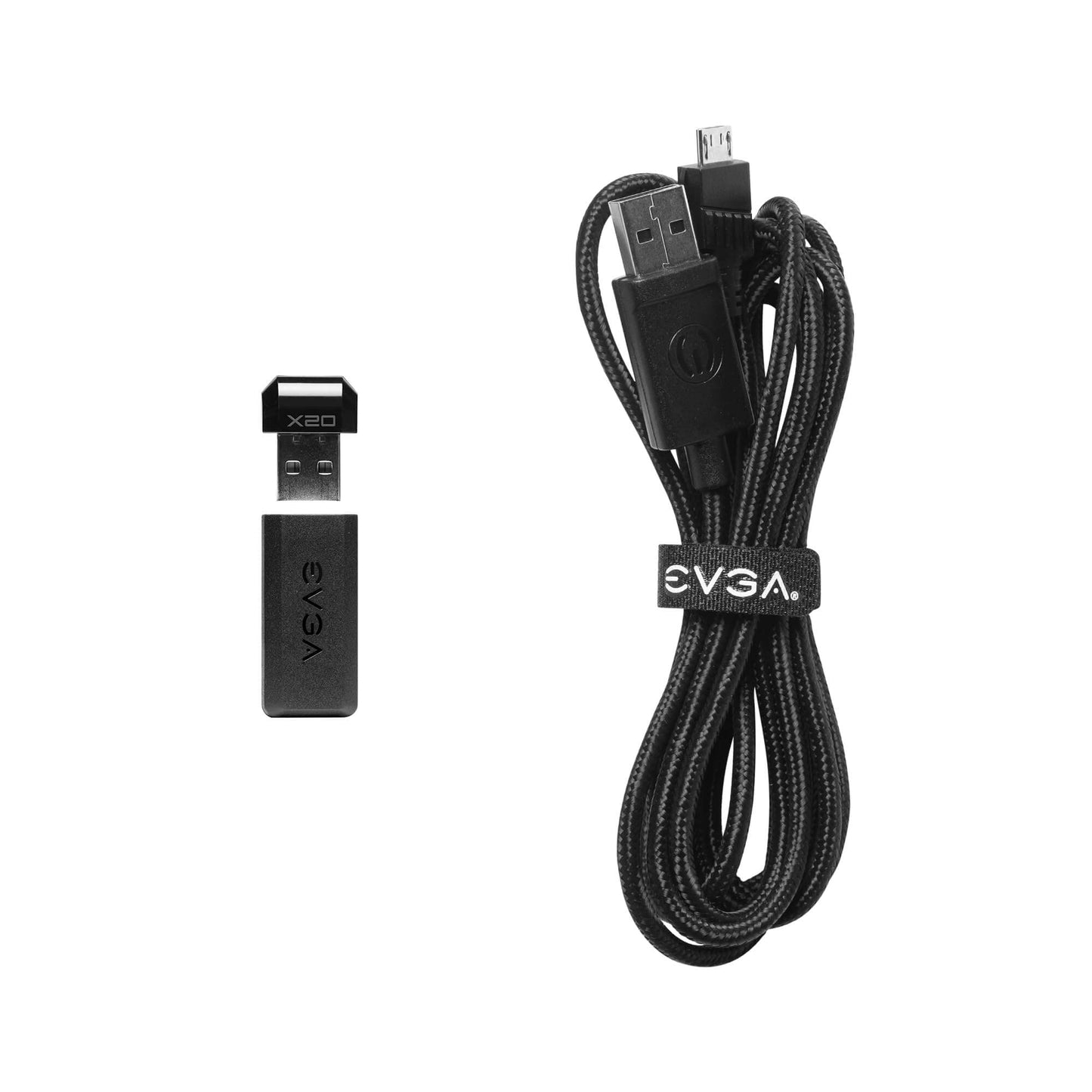 EVGA X20 Wireless Gaming Mouse, Wireless, Grey, Customizable, 16,000 DPI, 5 Profiles, 10 Buttons, Ergonomic 903-T1-20GR-KR
