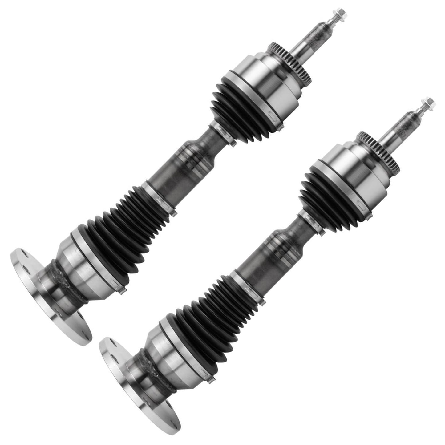 Detroit Axle - 4WD 2 Front CV Axle Shafts for 2007-2020 Chevy Silverado 1500 GMC Sierra Suburban Yukon XL 1500 Tahoe Avalanche Escalade ESV EXT 6 Lugs CV Axle Shafts Assembly Pair Replacement
