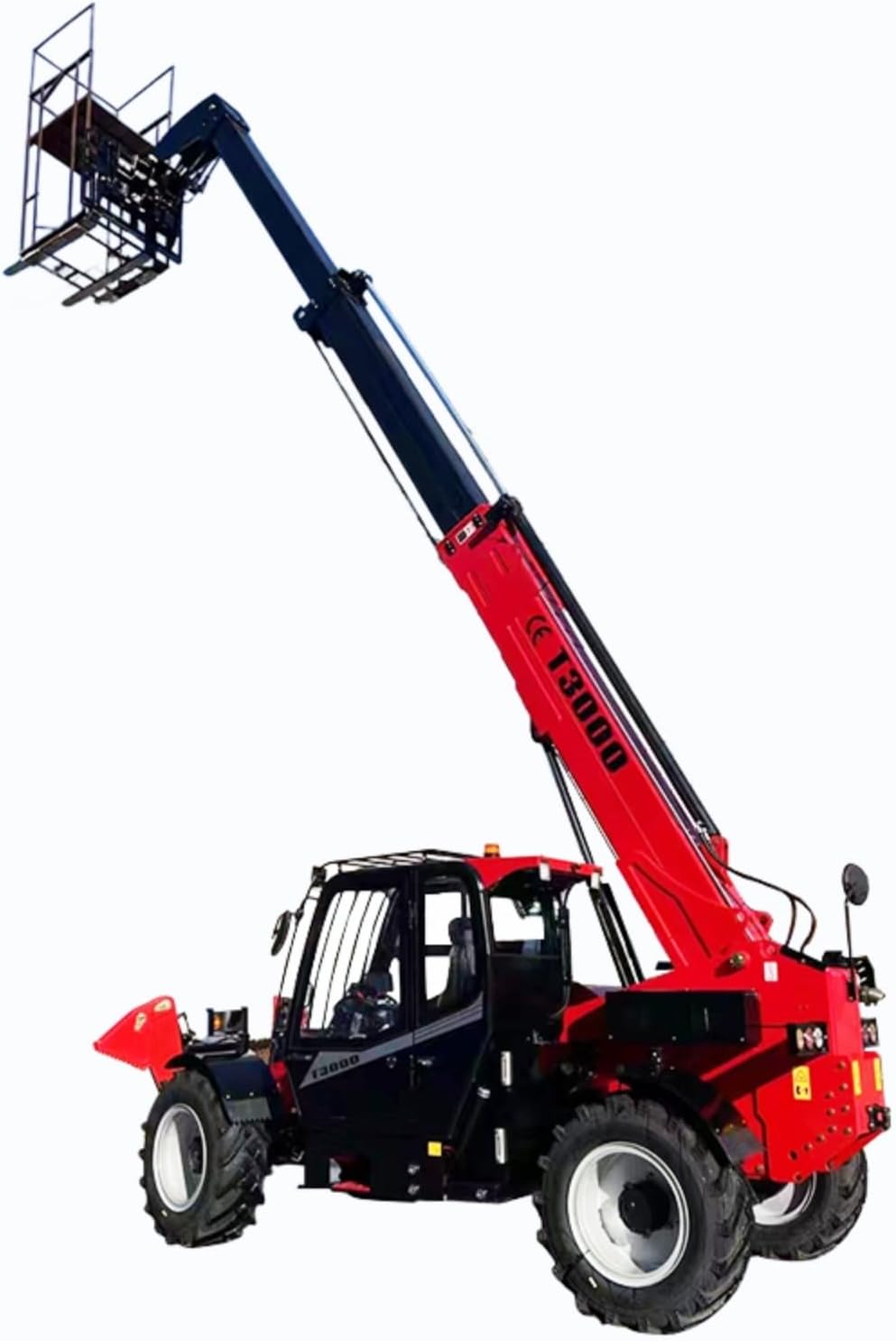 High-Reach Telescopic Forklift Loader – 4–10m Telehandler for Construction, Mining & Warehouse Use