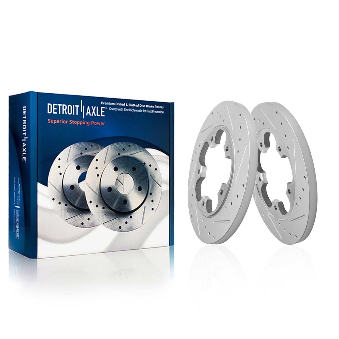 Detroit Axle - Brake Kit for 2013-2025 Nissan Altima Disc Brake Rotors Ceramic Brakes Pads 2014 2015 2016 2017 2018 2019 2020 2021 2022 2023 2024 Replacement: 11.65" inch Front 11.46" inch Rear Rotor