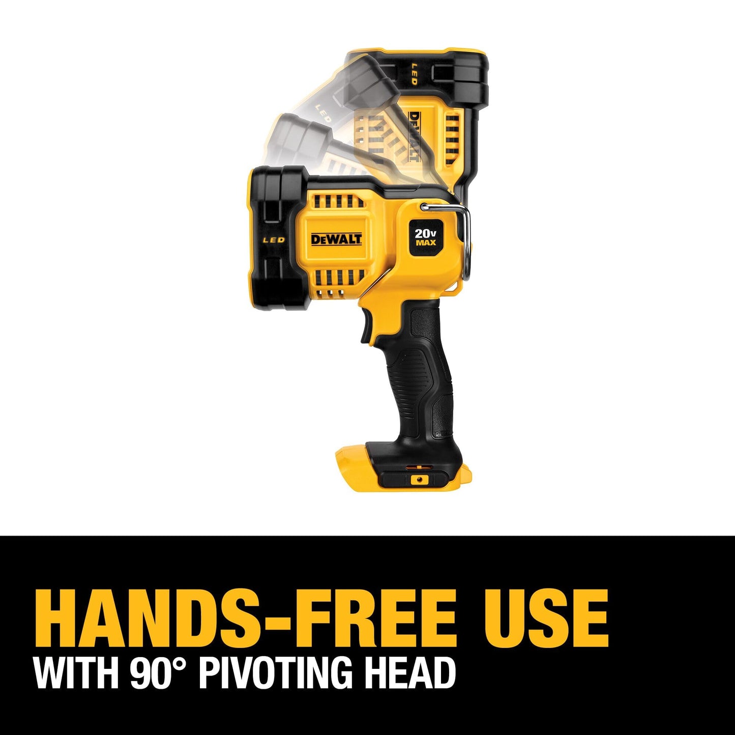 DEWALT 20V MAX* LED Work Light/Flashlight (DCL040)