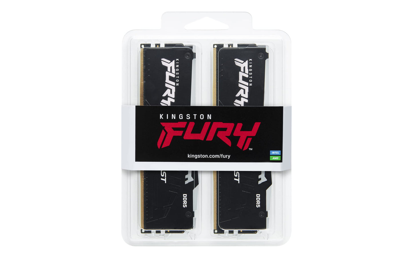 Kingston FURY Beast 32GB 6000MT/s DDR5 CL36 RGB Desktop Memory Single Module | Infrared Syncing | AMD EXPO | KF560C36BBEA-32