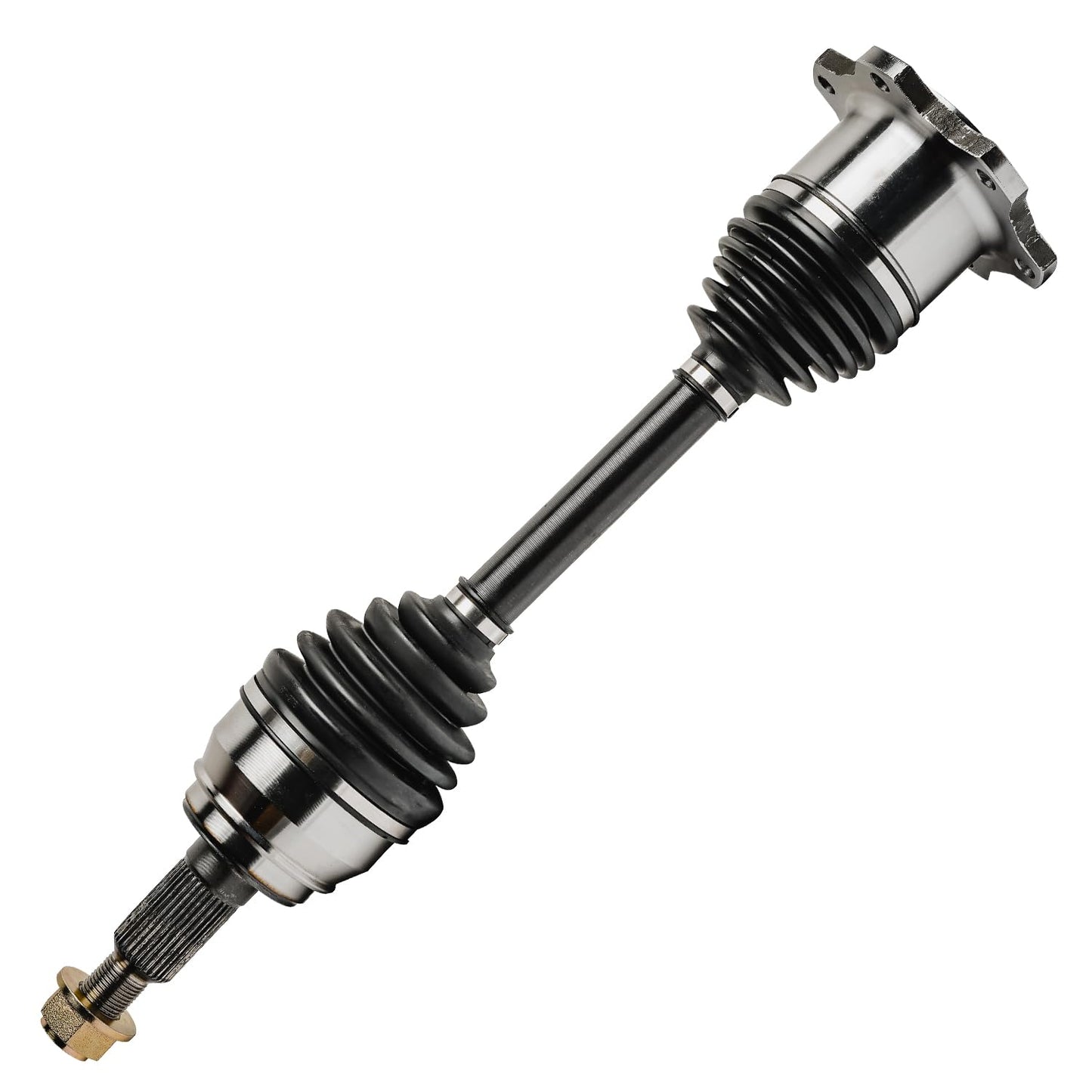 Detroit Axle - 4WD 2 Front CV Axle Shafts for 2007-2020 Chevy Silverado 1500 GMC Sierra Suburban Yukon XL 1500 Tahoe Avalanche Escalade ESV EXT 6 Lugs CV Axle Shafts Assembly Pair Replacement