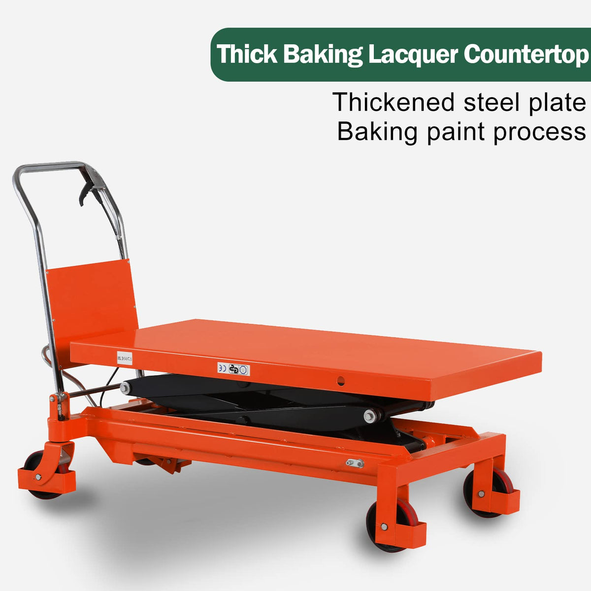 Tory Carrier Double Scissor Lift Table 330 Lbs Capacity