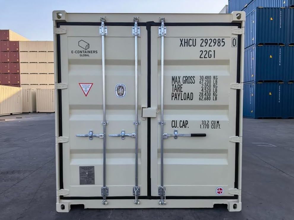 20FT Shipping Container (New) – Heavy-Duty Industrial Steel Container for Secure Storage, Transport & Modular Construction Projects