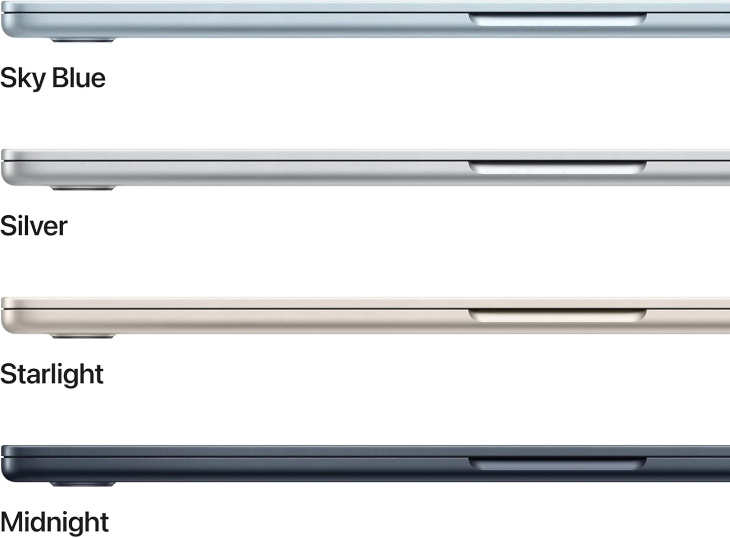 Apple MacBook Air 15-inch Laptop with M5 chip: 15.3-inch Liquid Retina Display, 32GB Unified Memory, 1TB SSD, Midnight