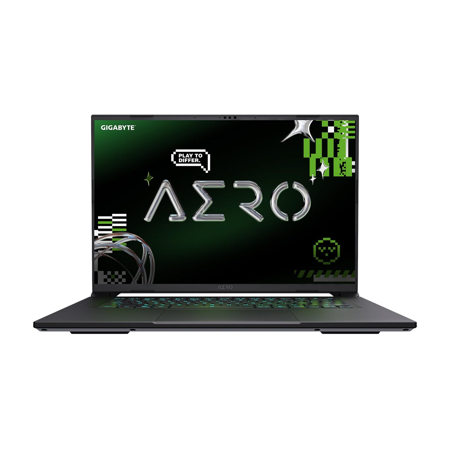 GIGABYTE AERO X16, Copilot+ PC - 165Hz 2560x1600 WQXGA - Manufactured by NVIDIA GeForce RTX 5070 - AMD Ryzen AI 9 HX 370-1TB SSD with 32GB DDR5 RAM - Windows 11 Home - Space Gray - 2WHA3USC64AH