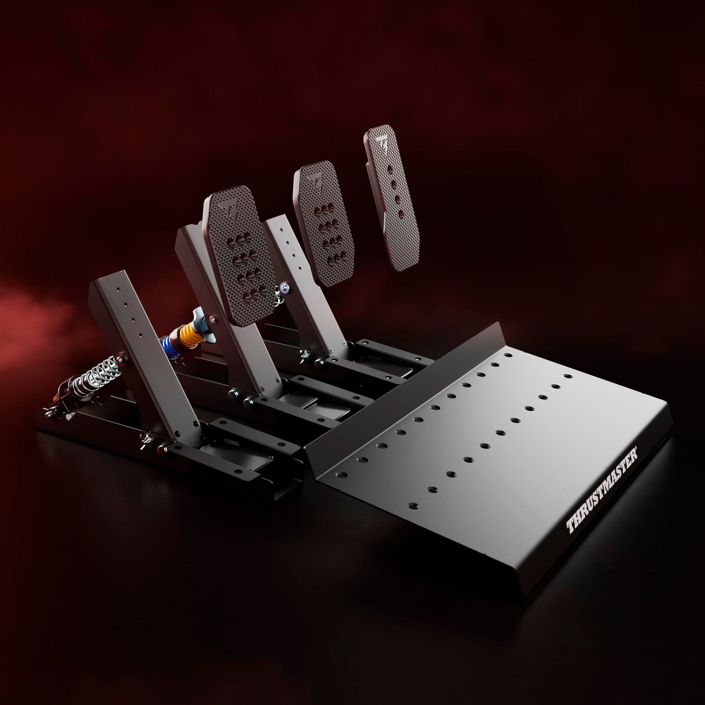 Thrustmaster Raceline Pedals III Modular Sim Racing Pedals - PS5, XBOX & PC | 3-pedal all-metal build, H.E.A.R.T sensors, 3 pressure adjustments, multiple springs, non-slip pads, load-cell upgrade ready