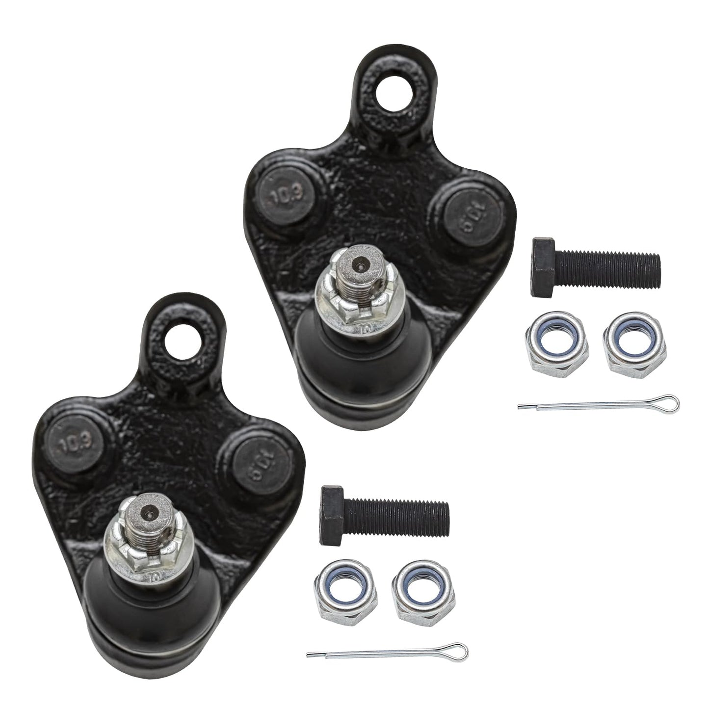 Detroit Axle - Front Lower Ball Joints for Chevy GMC Silverado Sierra Suburban Yukon XL Avalanche 1500 Express Savana 2500 Tahoe Cadillac Escalade ESV EXT Replacement