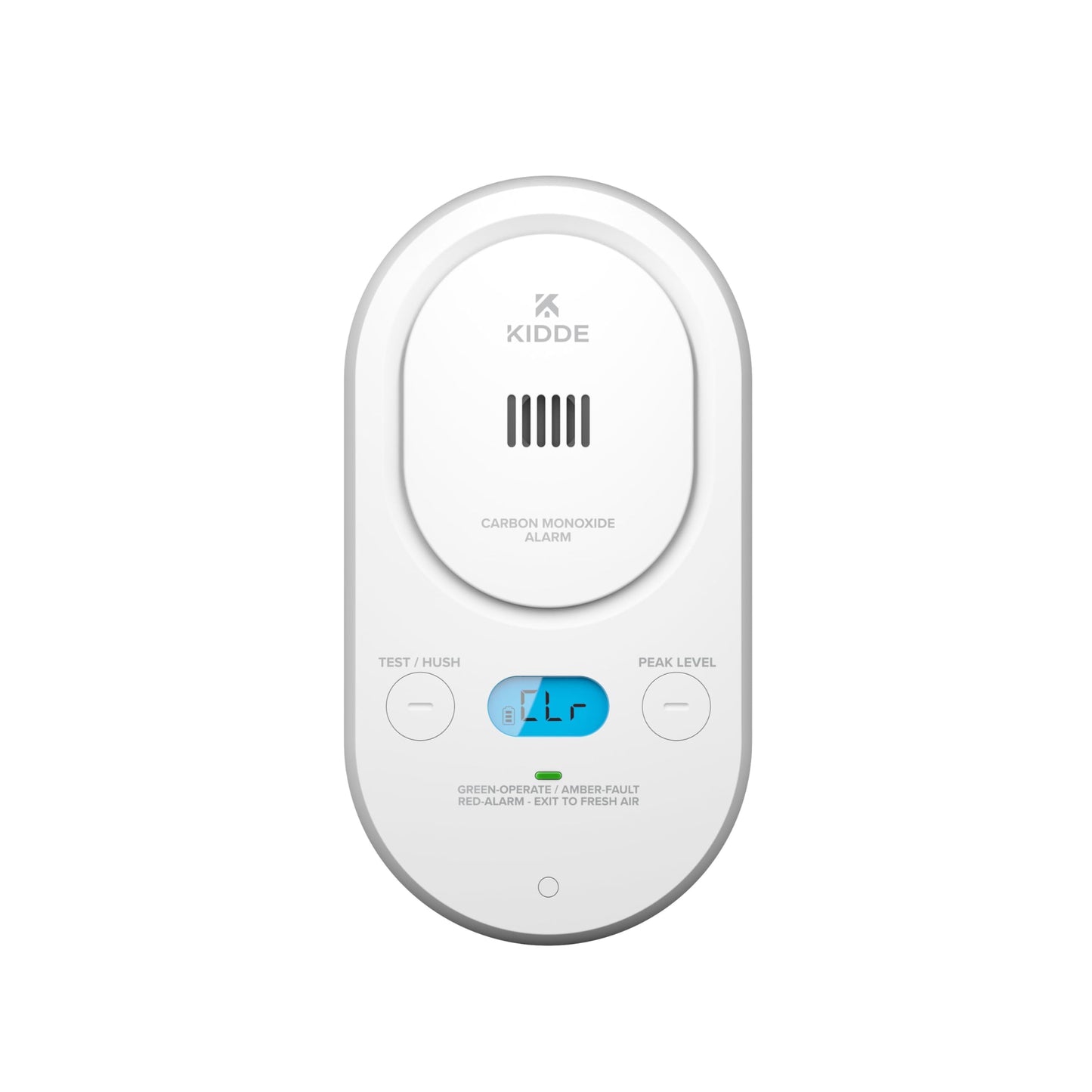 Kidde Carbon Monoxide Detector, Plug-In with 9V Battery Backup, Digital Display, 85 dB Alarm, LED Status Light Indicators, 3rd Edition