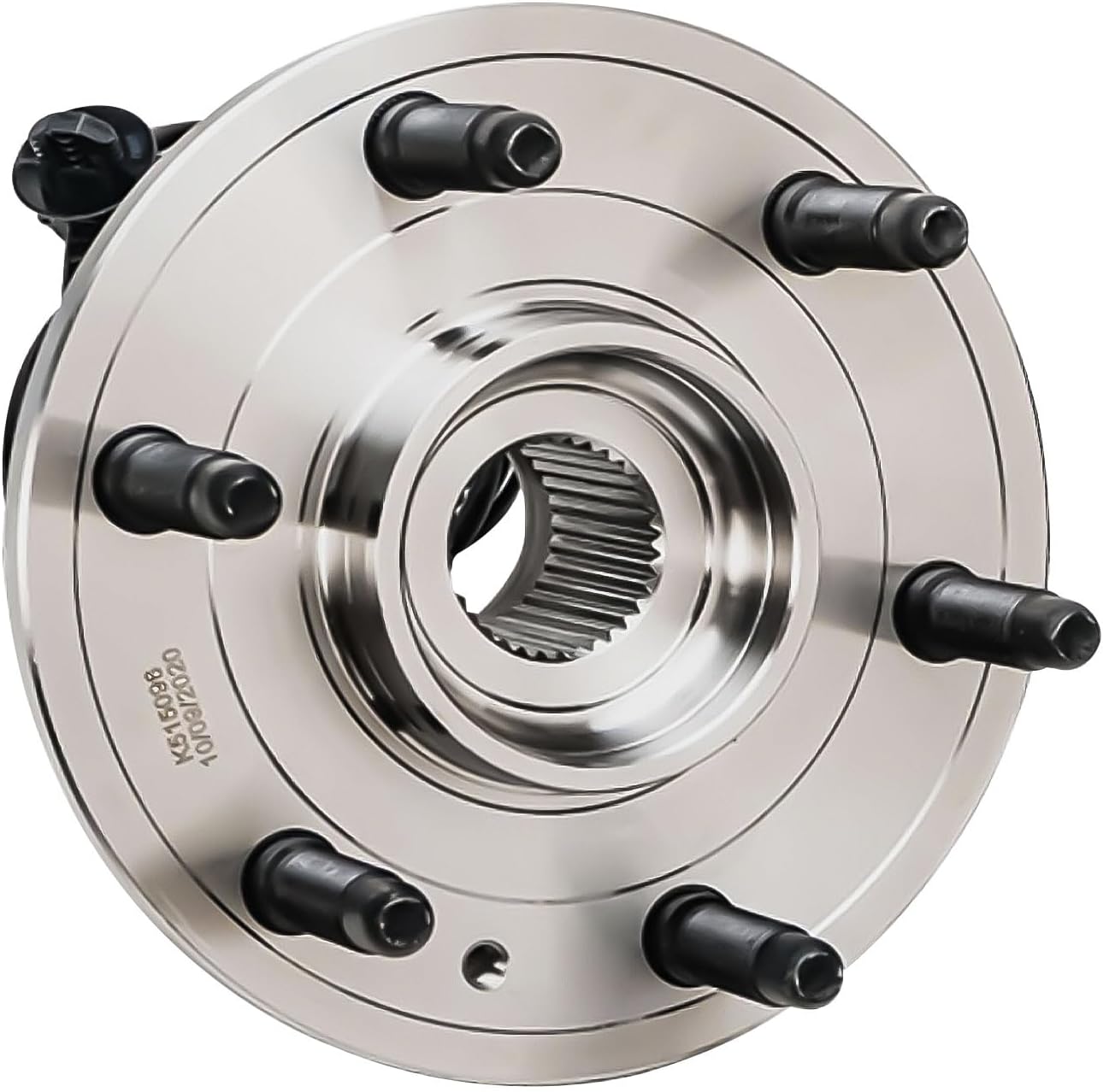 Detroit Axle - 4WD Front Wheel Bearing Hubs for Chevy GMC Silverado Suburban Sierra Yukon XL 1500 Tahoe Avalanche Cadillac Escalade ESV EXT Wheel Bearing and Hubs Assembly Set, Pair Hubs Replacement