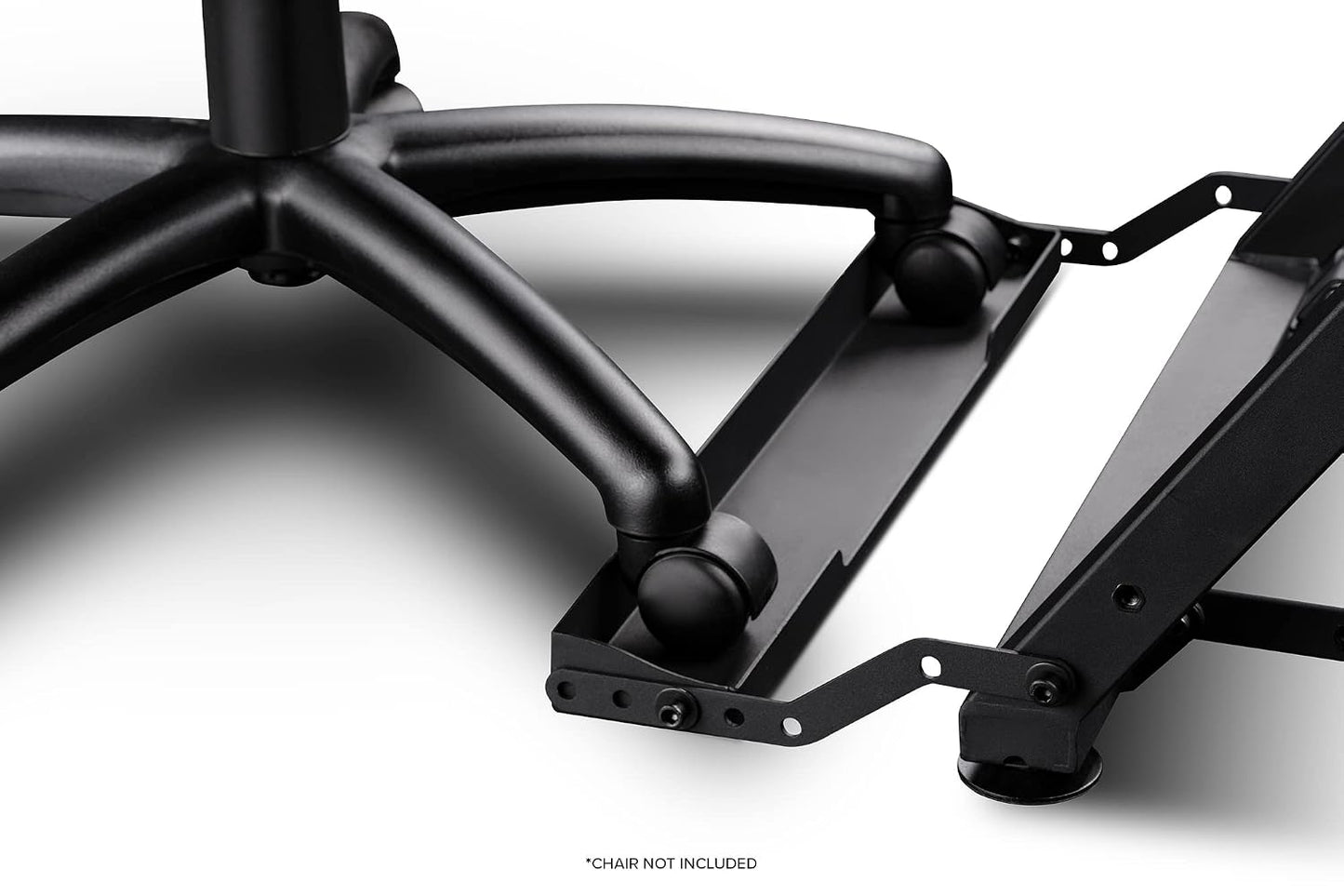 Next Level Racing Wheel Stand 2.0. Steering wheel stand for Thrustmaster, Fanatec, moza Racing on PC and video game consoles. Upgradeable to full cockpit with GTSeat add-on (not included)