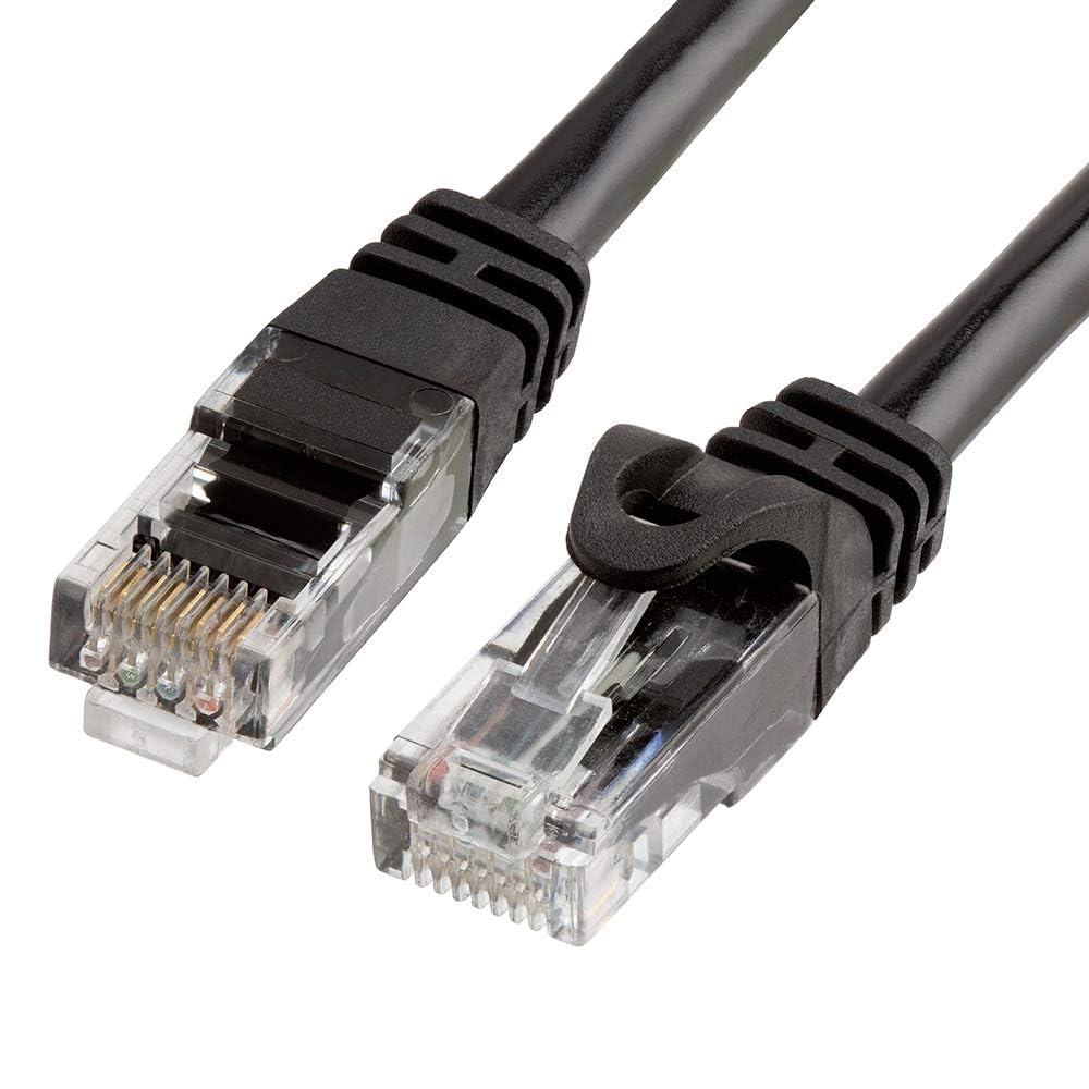 Cmple - Cat 6 Ethernet Cable 10 ft, Cat6 Patch Cables 10Gbps LAN Cable, 550MHz Network Cable, RJ45 Connectors, Compatible with Gaming Computer, Laptop, Modem, Router, HDTV, Gaming Console - Yellow