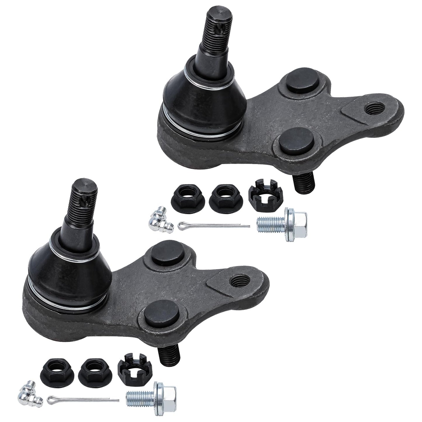 Detroit Axle - 2 Front Lower Ball Joints for 99-16 Chevy Silverado 1500 GMC Sierra 1500, 00-14 Suburban Yukon XL Avalanche 1500, 00-16 Tahoe Yukon, 02-16 Cadillac Escalade ESV EXT, Express Savana 2500