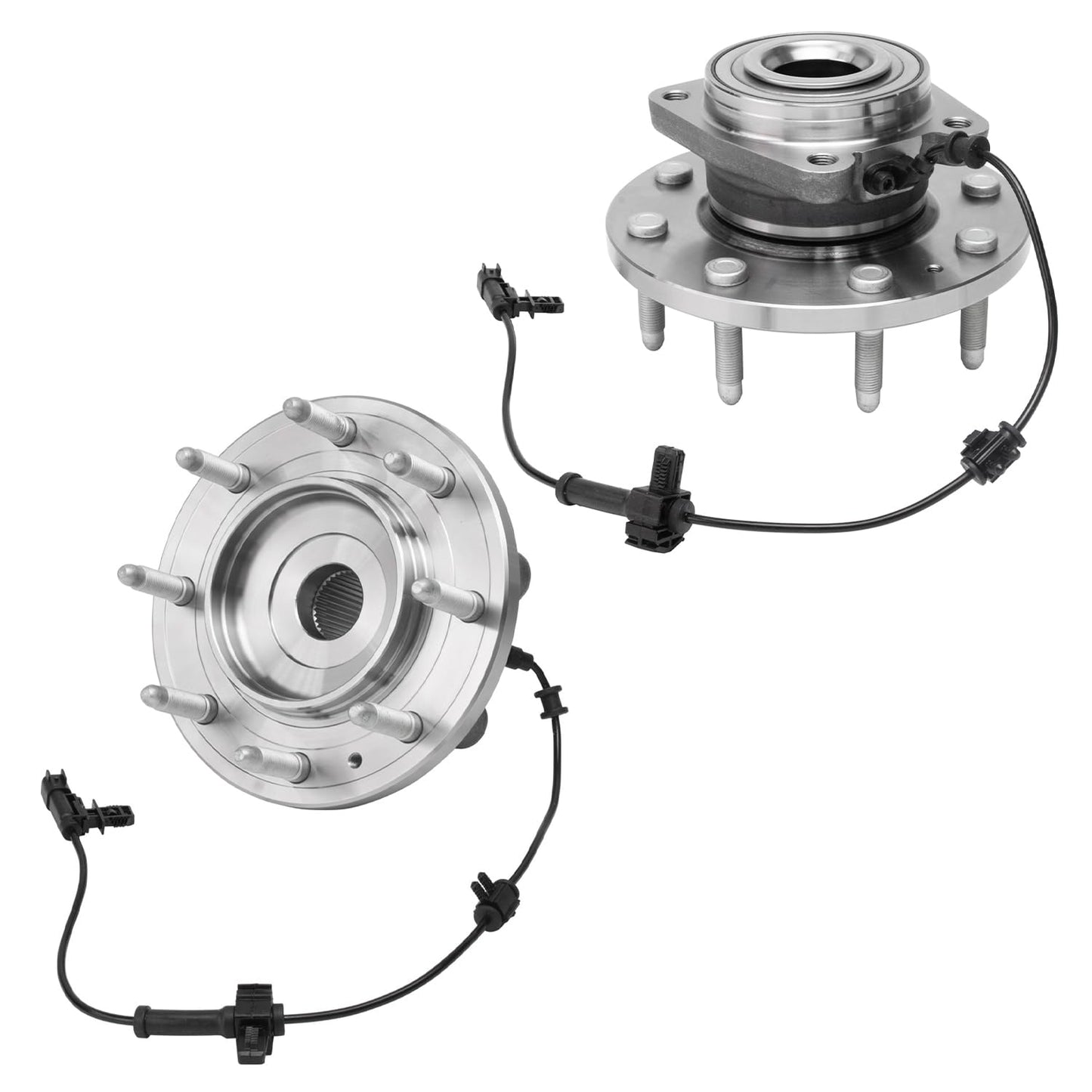 Detroit Axle - 2 Front Wheel Bearing Hub Assembly for Chevy Malibu 2013-2015 Impala 14-17, for Buick Lacrosse Regal 11-17 Cadillac XTS CTS 14-16, for GMC Terrain Equinox 10-17, 5 Lugs Replacement