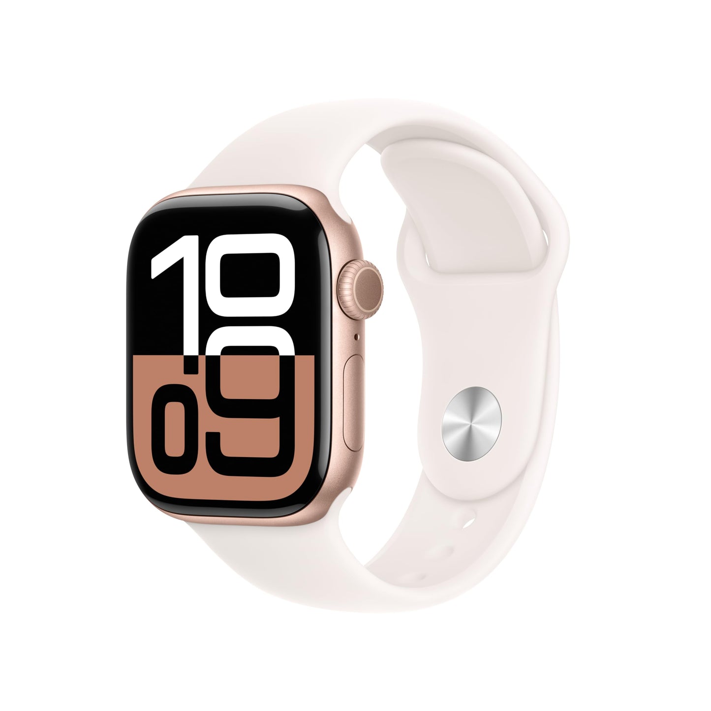 Apple Watch Series 10 [GPS + Cellular 42mm case] Smartwatch with Jet Black Aluminum Case with Black Sport Band - M/L. Fitness Tracker, ECG App, Always-On Retina Display, Water Resistant