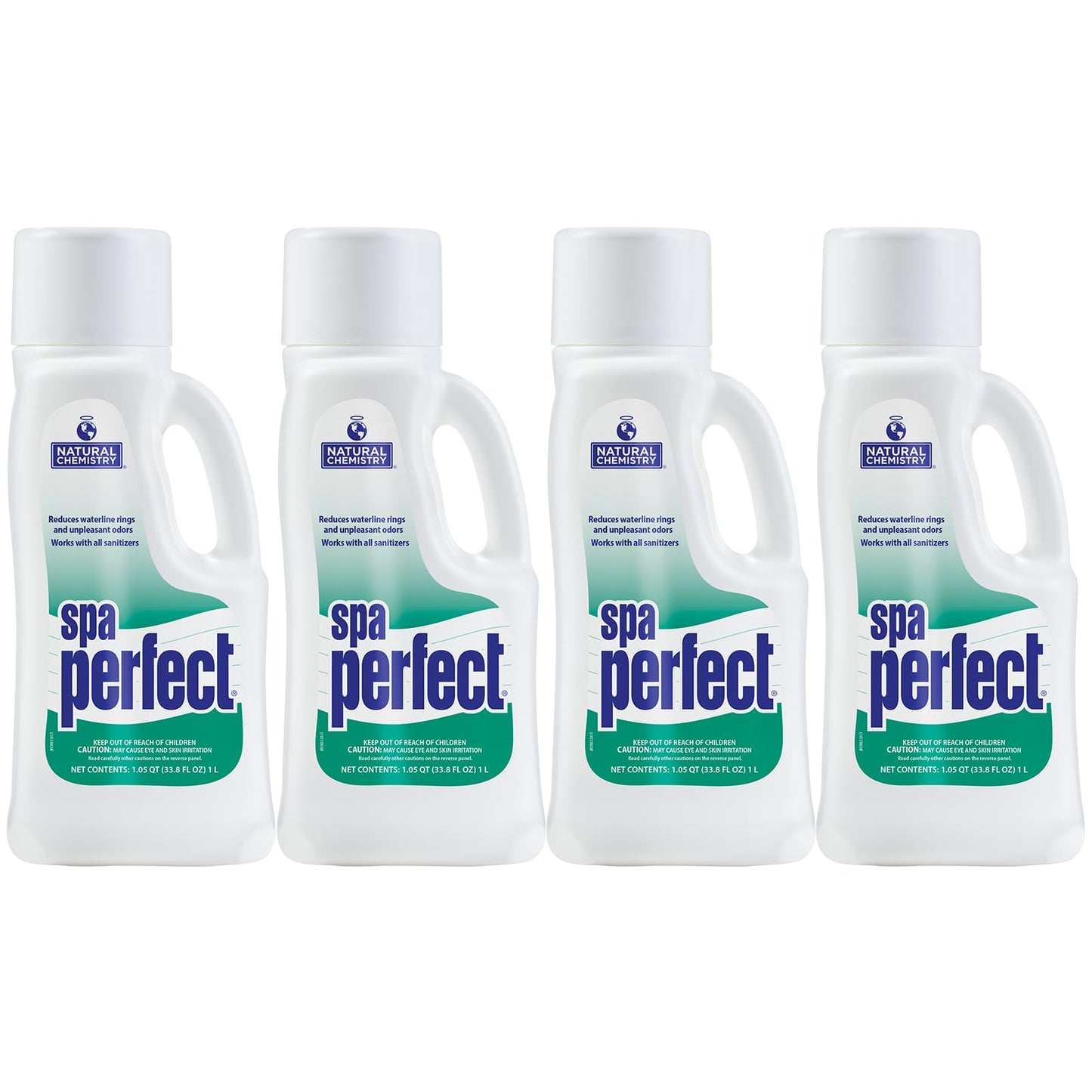 Natural Chemistry Spa Perfect, 2 Liter, Single Pack | Makes Water Feel Soft & Silky, Removes Waterline Ring, Clogged Filters & Eye Irritation, Works with All Sanitizing Systems