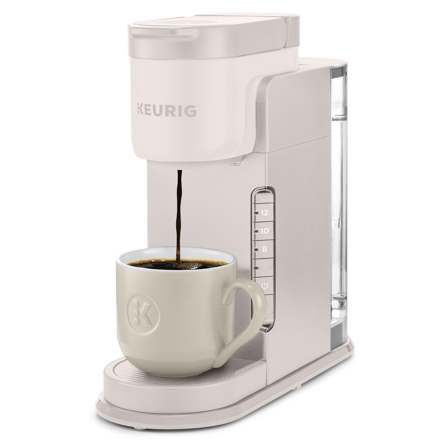 Keurig K-Express Single Serve K-Cup Pod Coffee Maker, 3 Brew Sizes, Strong Button Feature, 42oz Removable Reservoir, Mint