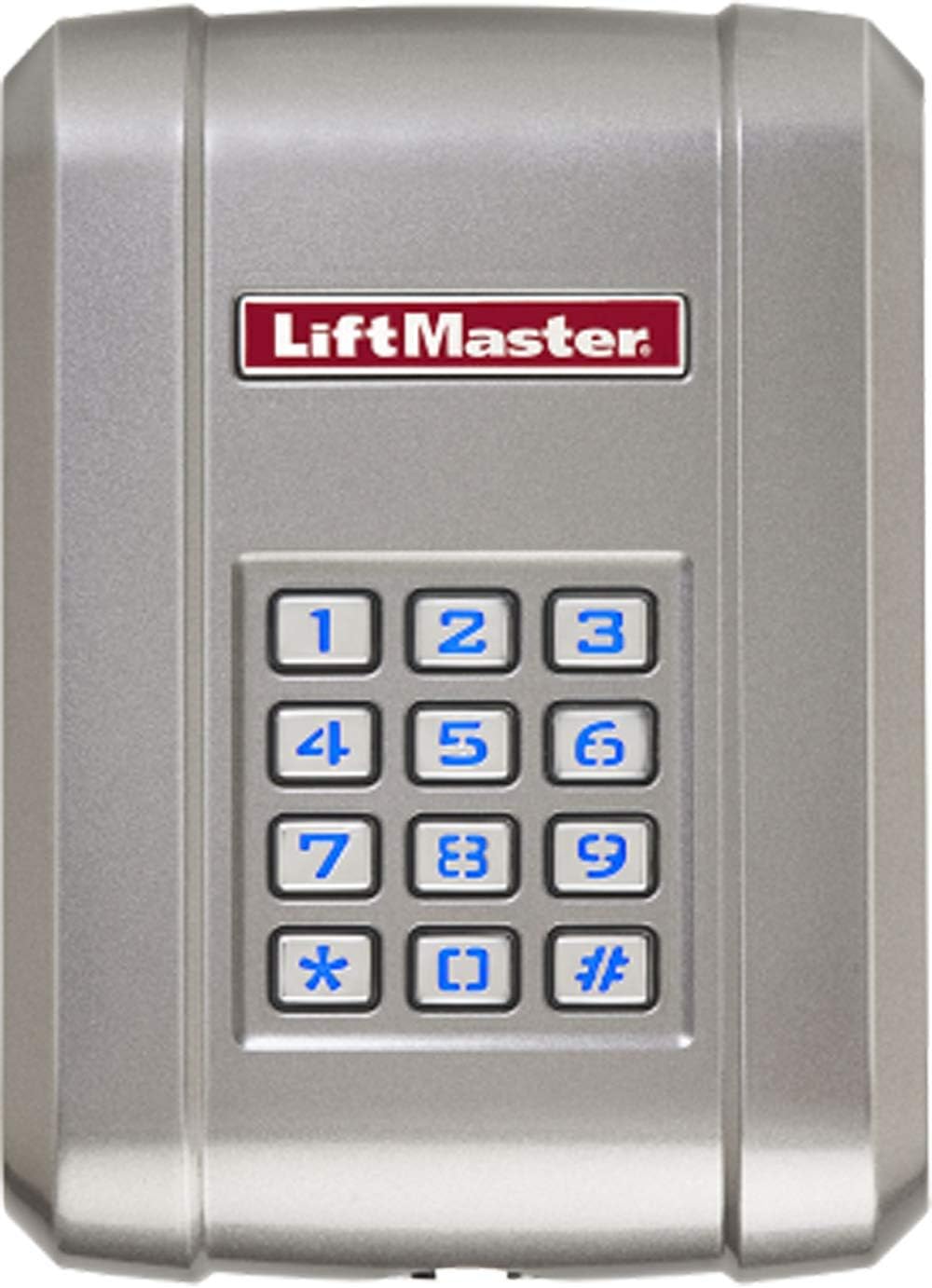Liftmaster CSL24U / CSL24UL Slide Gate Opener Kit W/Battery Back-Up, 2 Remotes, 828LM Gateway, KPW250 Wireless Keypad & Keypad Pedestal