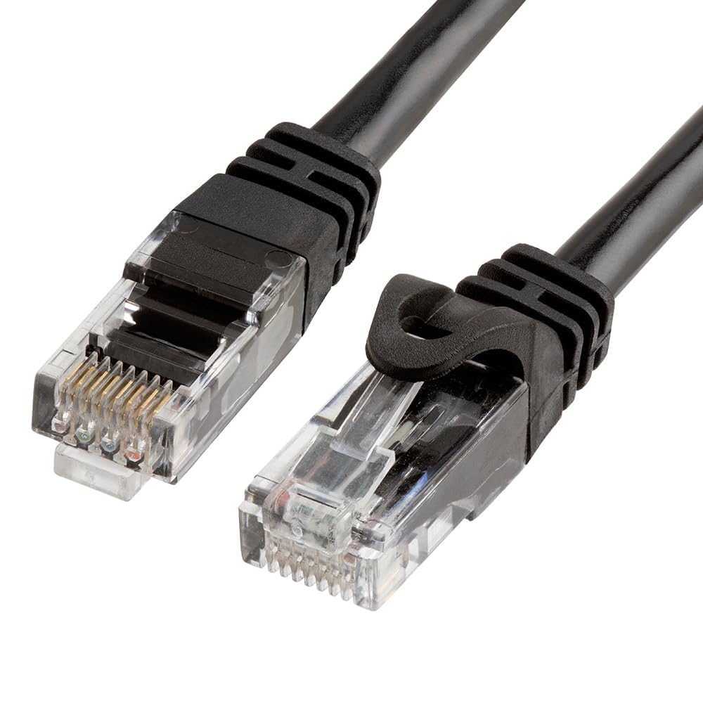 Cmple - Cat 6 Ethernet Cable 10 ft, Cat6 Patch Cables 10Gbps LAN Cable, 550MHz Network Cable, RJ45 Connectors, Compatible with Gaming Computer, Laptop, Modem, Router, HDTV, Gaming Console - Yellow