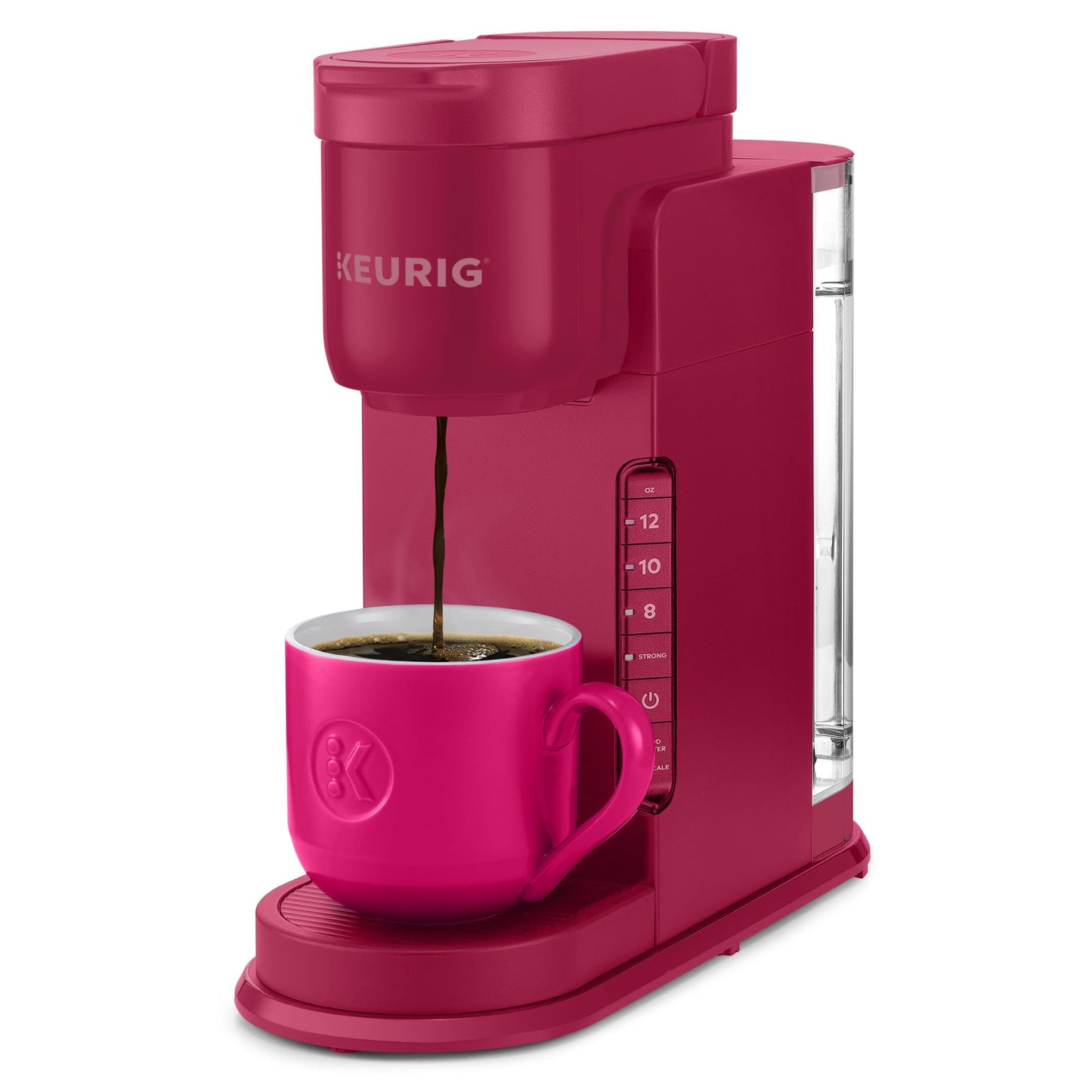 Keurig K-Express Single Serve K-Cup Pod Coffee Maker, 3 Brew Sizes, Strong Button Feature, 42oz Removable Reservoir, Mint