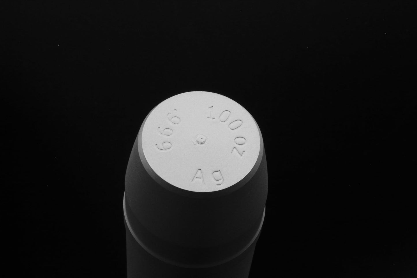 Silver Bullet - .45 Caliber (1 oz) - .999 Pure Silver by Mint State Gold