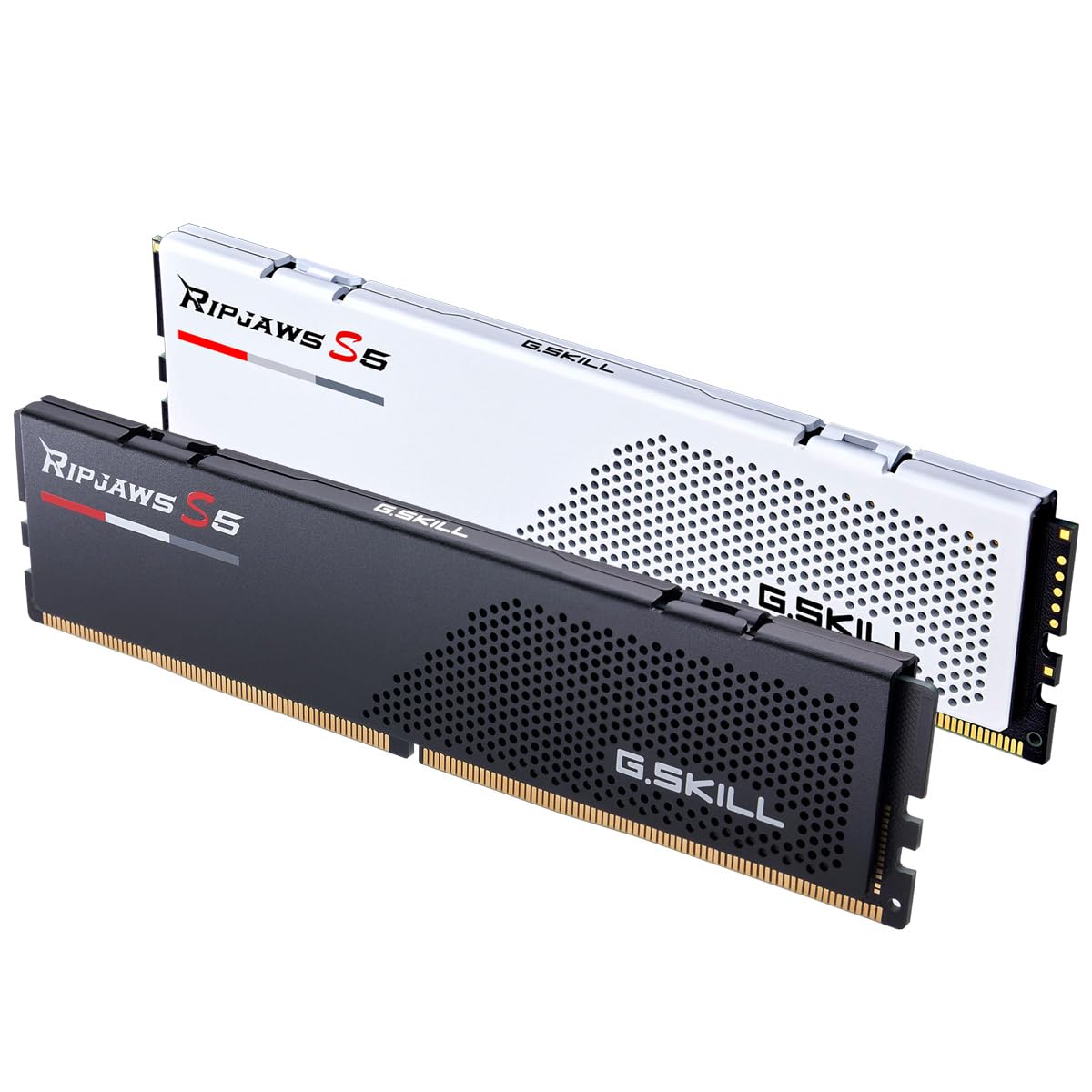 G.SKILL Ripjaws S5 Series DDR5 RAM (Intel XMP 3.0 & AMD Expo) 32GB (2x16GB) 6000MT/s CL36-36-36-96 1.35V Desktop Computer Memory U-DIMM - Matte Black (F5-6000J3636F16GX2-RS5K)