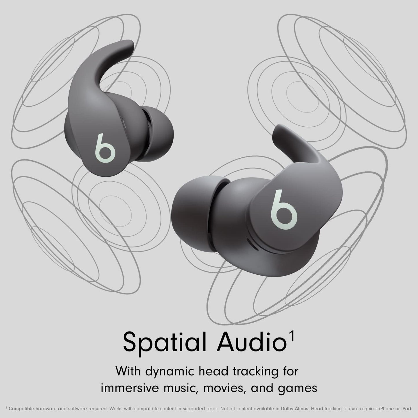 Beats Fit Pro (1st Gen) - True Wireless Noise Cancelling Earbuds - Active Noise Cancelling - Sweat Resistant Earphones, Compatible with Apple & Android, Class 1 Bluetooth® - Sage Gray
