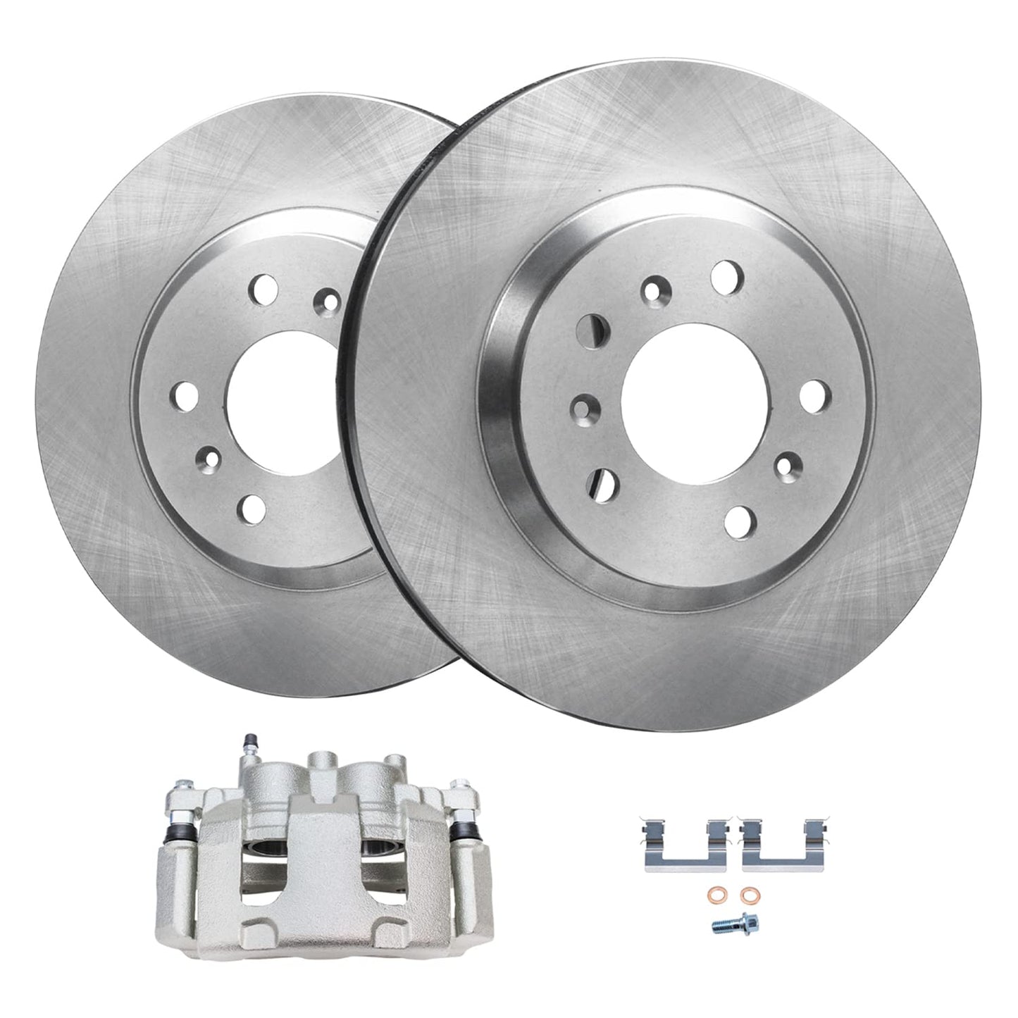 Detroit Axle - Rear Brake Kit for Nissan Altima Maxima Juke Sentra Disc Brake Rotors and Ceramic Brakes Pads Replacement: 11.46" inch Rotor