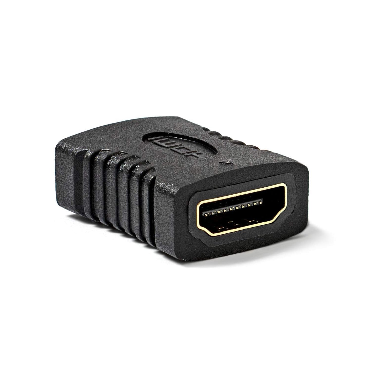 Cmple 10 Pack Micro HDMI Male to HDMI Female Adapter, Gold Plated, Compact Size