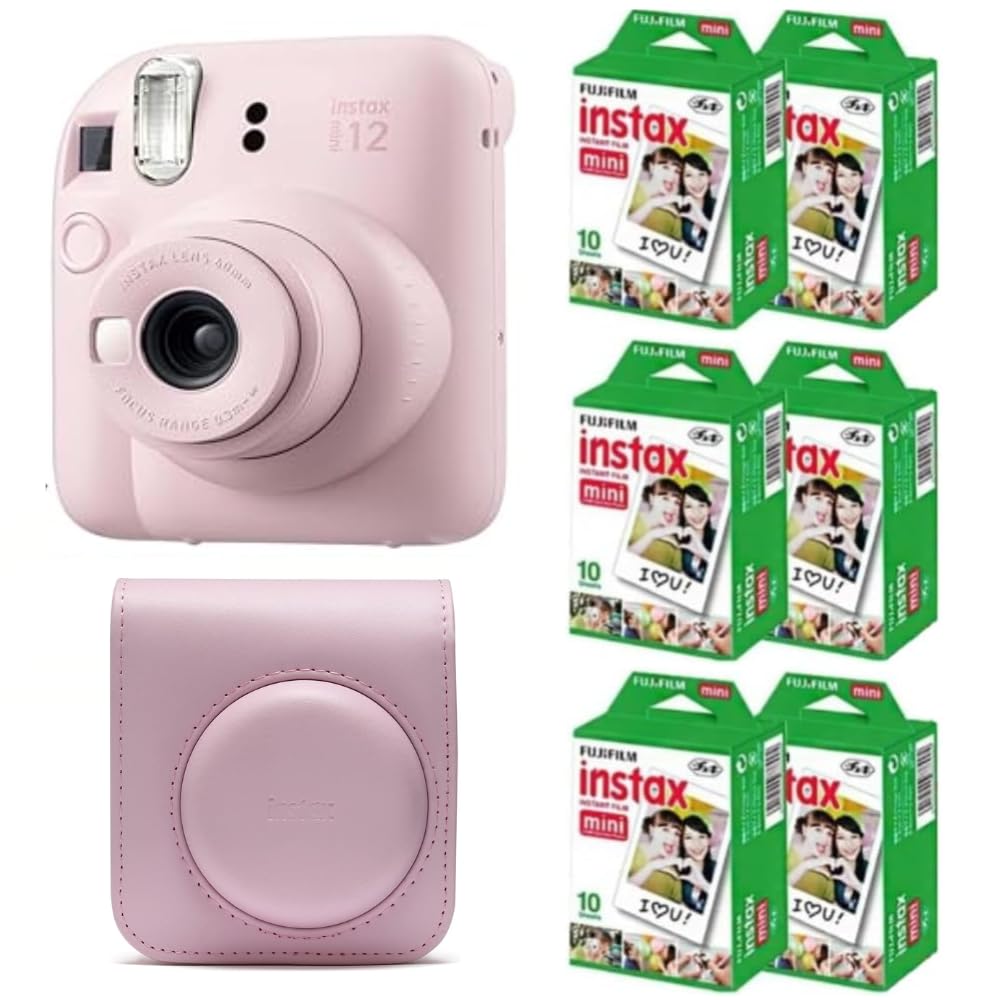 Fujifilm Instax Mini 12 Instant Film Camera - Pastel Blue