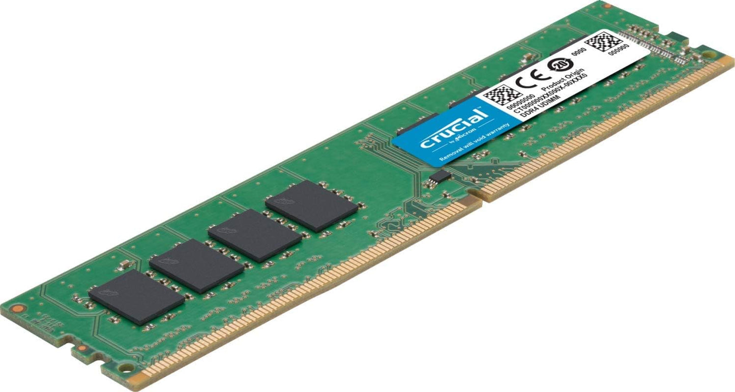 Crucial 32GB Kit (16GBx2), 288-pin DIMM, DDR4 PC4-19200,