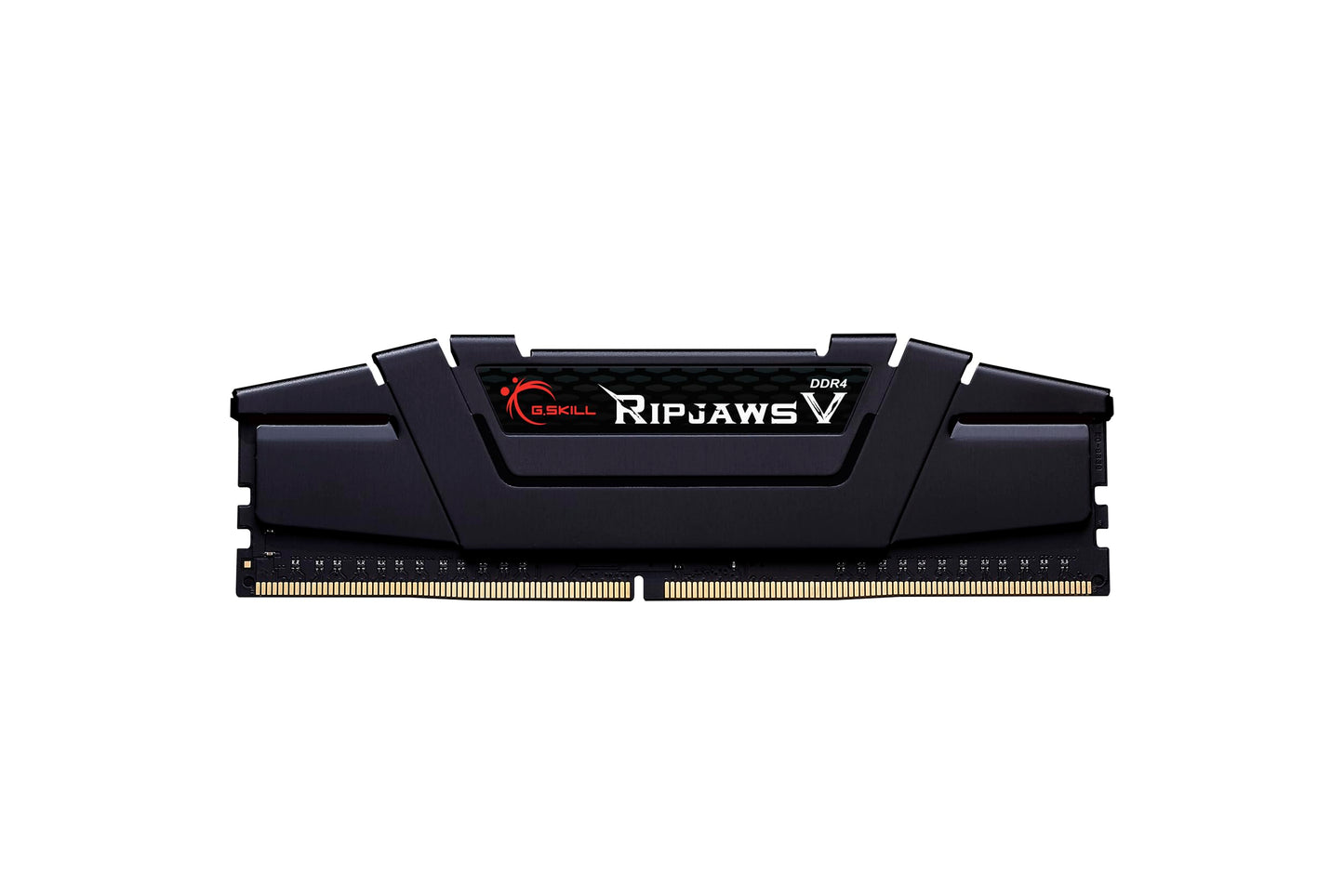 G.SKILL RipjawsV Series DDR4 RAM (XMP) 32GB (2x16GB) 3200MT/s CL16-18-18-38 1.35V Intel AMD Desktop Computer Memory U-DIMM - Black (F4-3200C16D-32GVK)