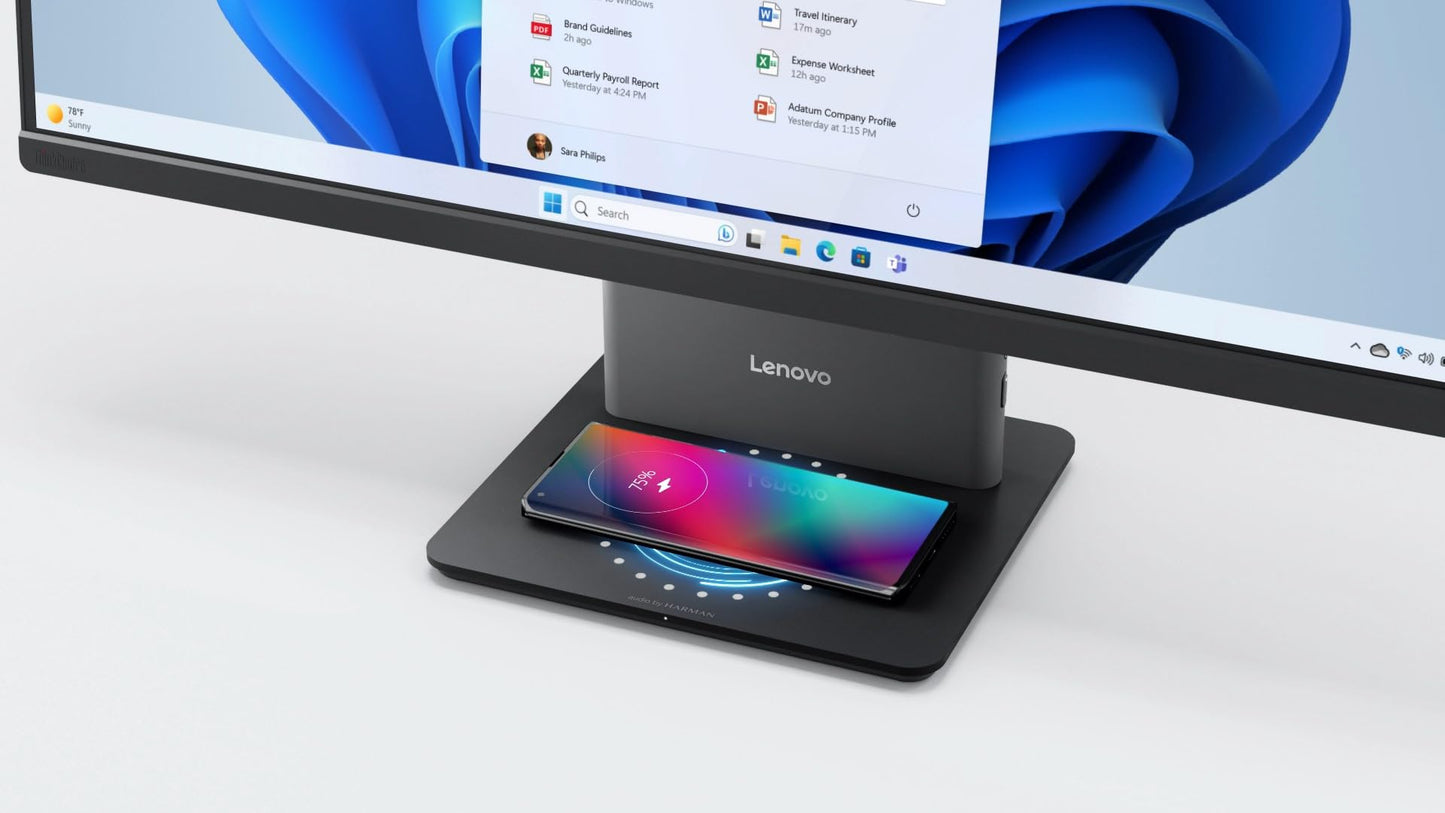 Lenovo IdeaCentre All-in-One Desktop Computer, 24" FHD Display, 6-core AMD Ryzen 5 7535HS, 16GB DDR5, 512GB SSD, Wi-Fi 6, HDMI in&Out, Wireless KB&Mouse, Windows 11 Home