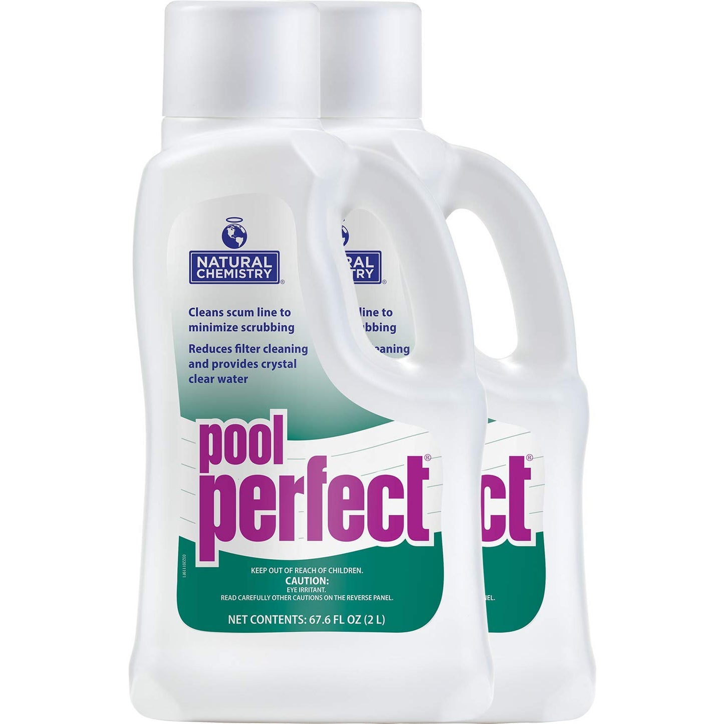 Natural Chemistry Pool Perfect, 3 Liter, Single Pack | Reduce Scum Lines and Filters Cleanings, Ensures Crystal Clear Water, Compatible with All Sanitizing Systems