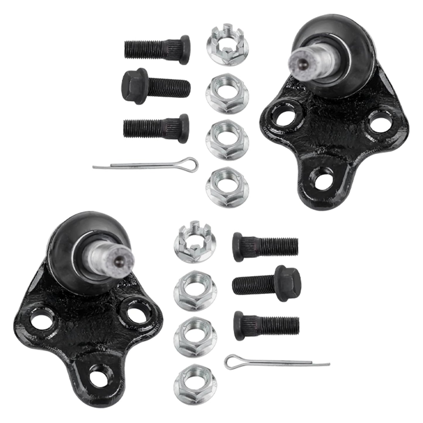 Detroit Axle - Front Lower Ball Joints for Chevy GMC Silverado Sierra Suburban Yukon XL Avalanche 1500 Express Savana 2500 Tahoe Cadillac Escalade ESV EXT Replacement