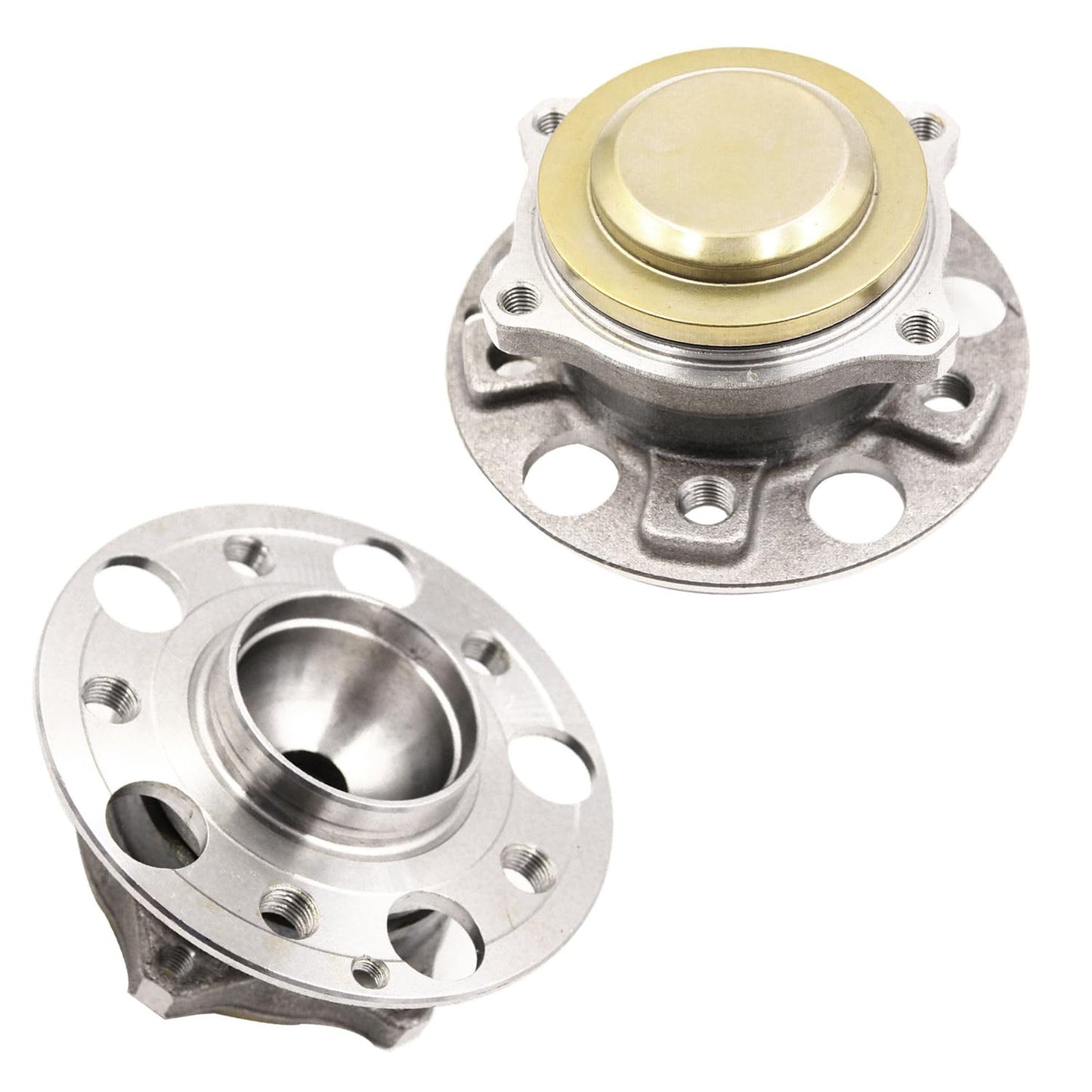 Detroit Axle - 2 Front Wheel Bearing Hub Assembly for Chevy Malibu 2013-2015 Impala 14-17, for Buick Lacrosse Regal 11-17 Cadillac XTS CTS 14-16, for GMC Terrain Equinox 10-17, 5 Lugs Replacement