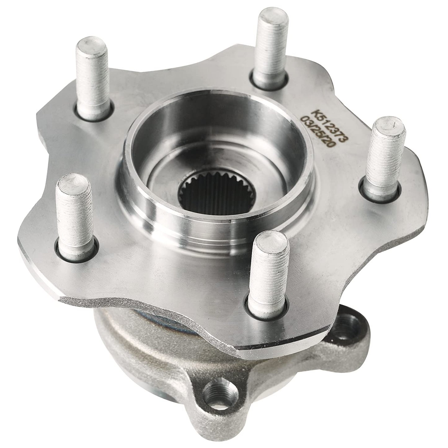 Detroit Axle - 2pc Front Wheel Bearing Hubs for 00-13 Chevy Impala Monte Carlo, 97-08 Pontiac Grand Prix, 06-11 DTS, 05-09 Buick Lacrosse, 06-11 Lucerne, 00-05 Lesabre, Pair Wheel Bearings and Hubs