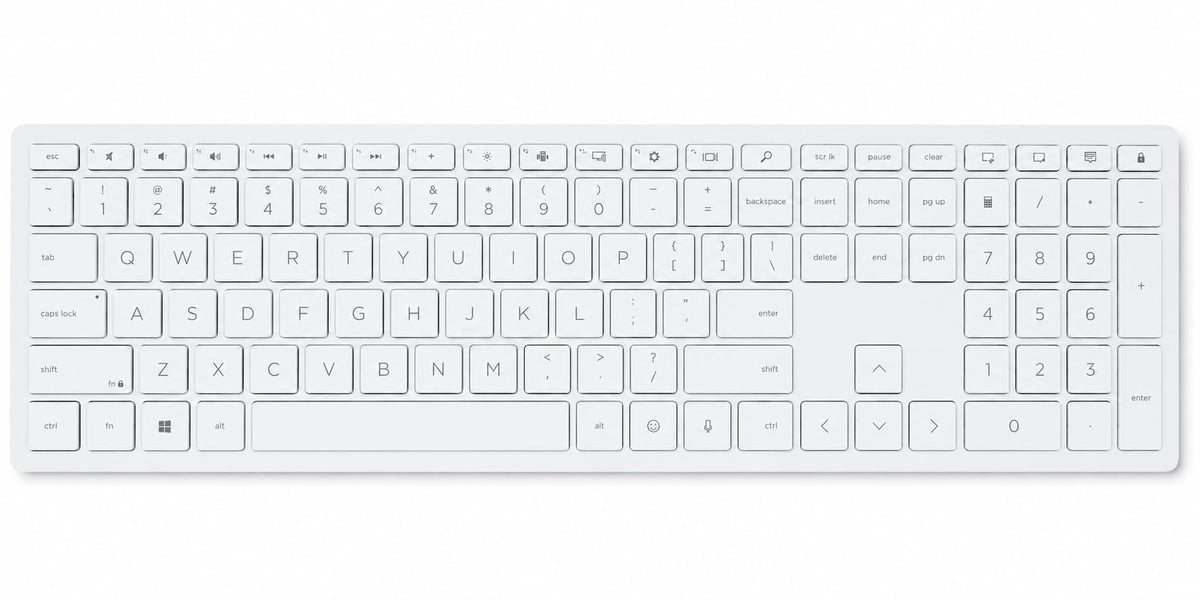 HP 710 Wireless Keyboard and Mouse Combo, Slim Design with Silent Keys, 2.4GHz Lag-Free Connection, Multi-OS Compatible (Windows, Mac, Chrome) Black