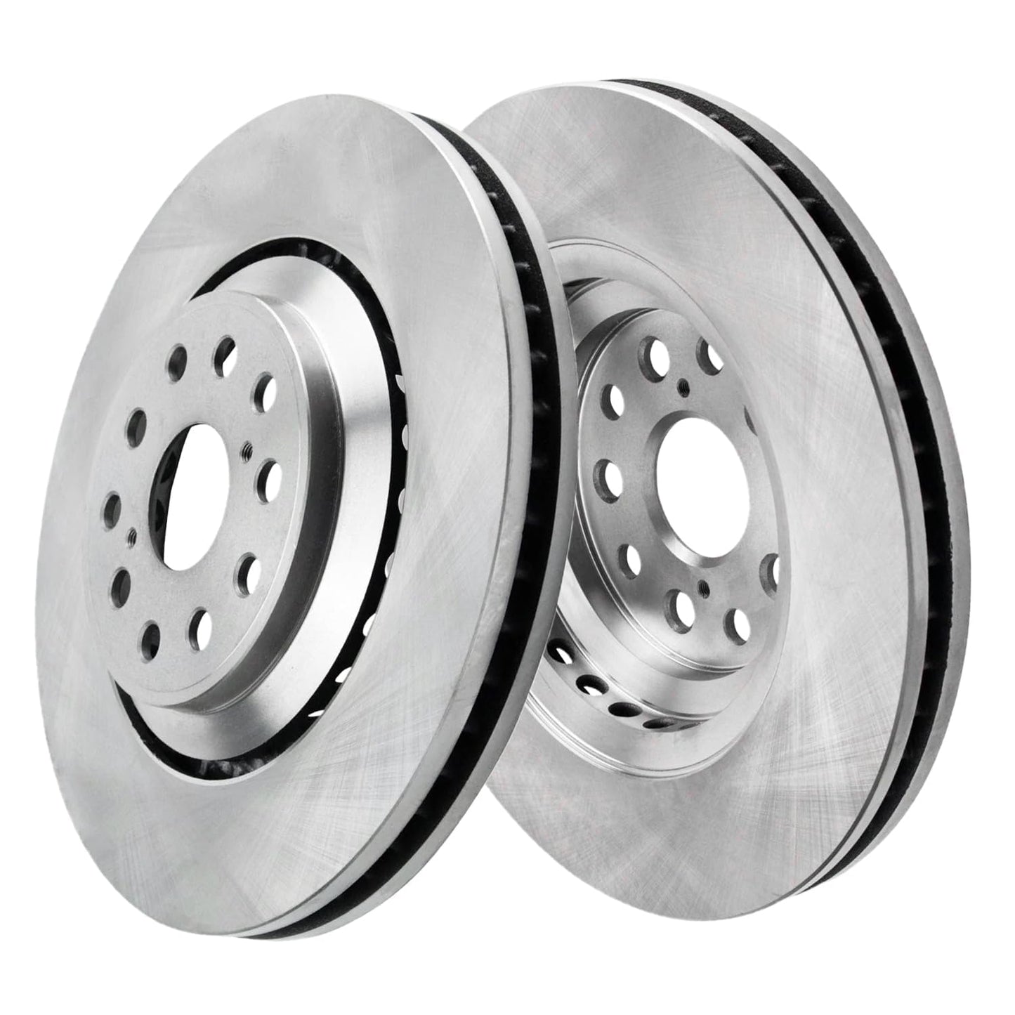 Detroit Axle - 8pc Brake Kit for 2016-2021 Honda Civic, Disc Brake Rotors Ceramic Brakes Pads with Hardware 2017 2018 2019 2020 Replacement : 11.10" inch Front and 10.24" inch Rear Rotor