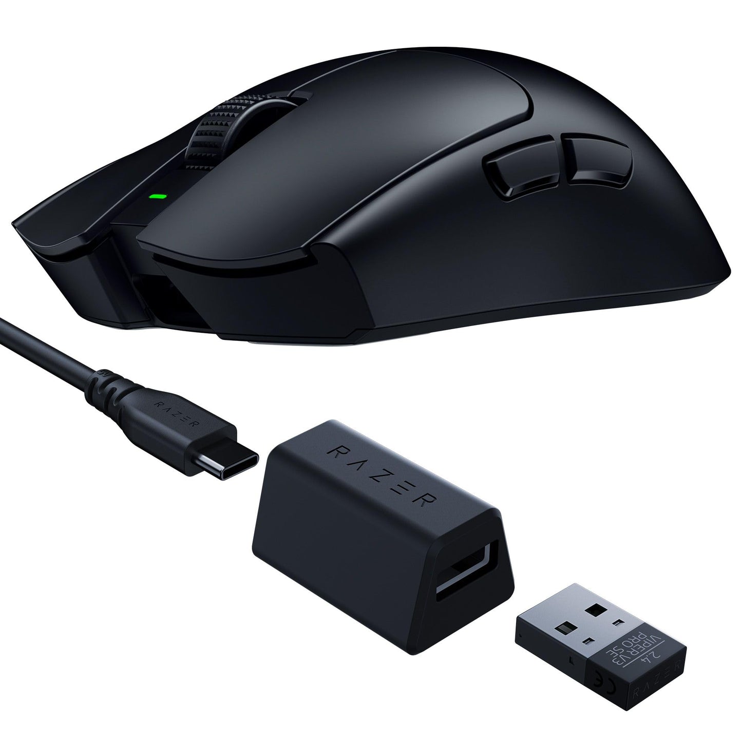 Razer Viper V3 Pro Wireless Esports Gaming Mouse: Symmetrical - 54g Lightweight - 8K Polling - 35K DPI Optical Sensor - Gen3 Optical Switches - 8 Programmable Buttons - 95 Hr Battery - Black