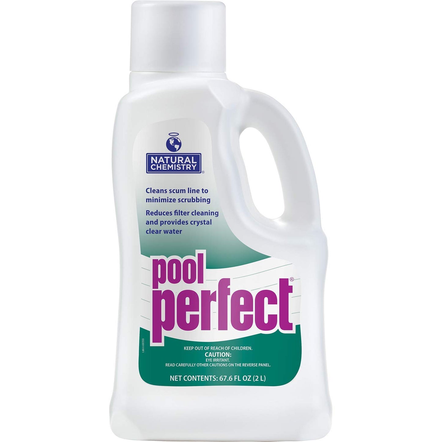 Natural Chemistry Pool Perfect, 3 Liter, Single Pack | Reduce Scum Lines and Filters Cleanings, Ensures Crystal Clear Water, Compatible with All Sanitizing Systems