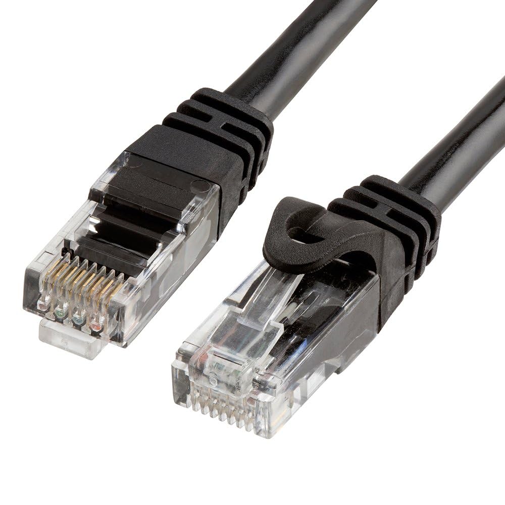 Cmple - Cat 6 Ethernet Cable 10 ft, Cat6 Patch Cables 10Gbps LAN Cable, 550MHz Network Cable, RJ45 Connectors, Compatible with Gaming Computer, Laptop, Modem, Router, HDTV, Gaming Console - Yellow
