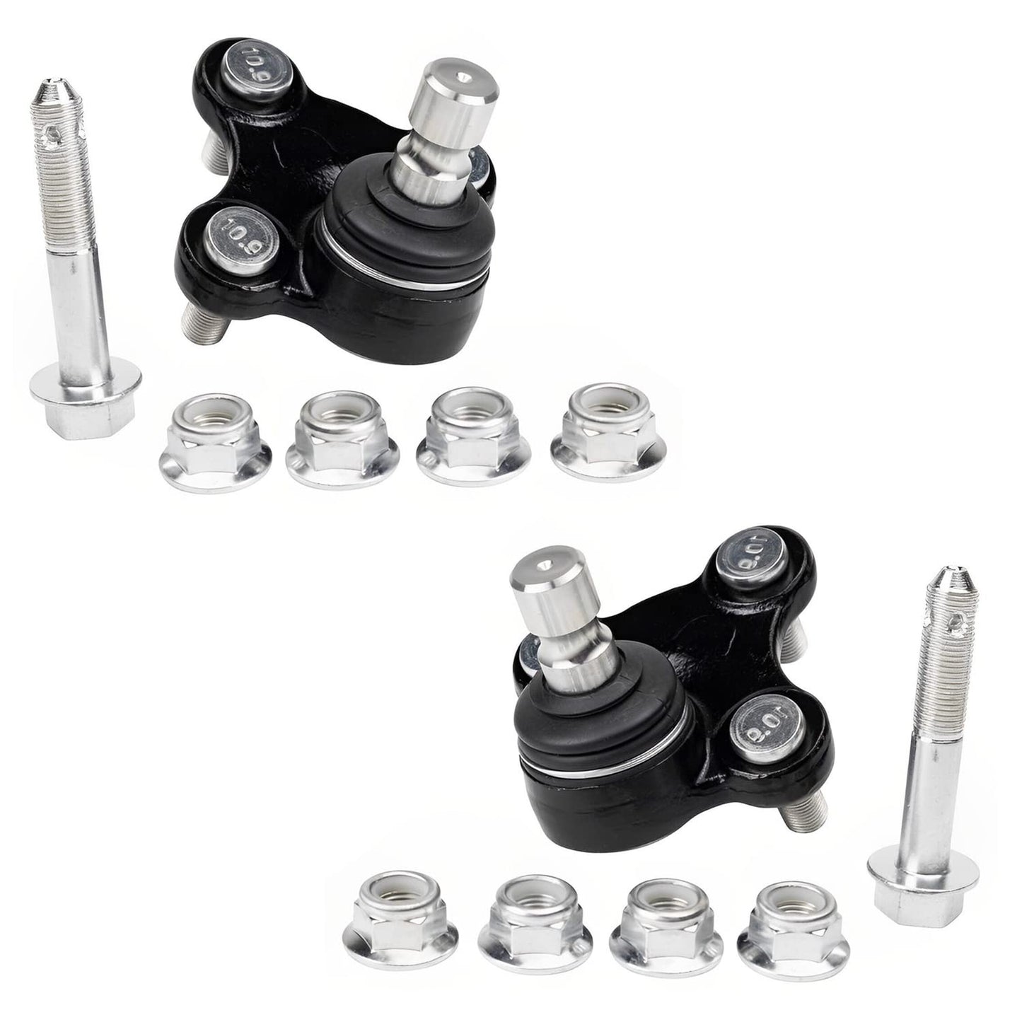 Detroit Axle - Front Lower Ball Joints for Chevy GMC Silverado Sierra Suburban Yukon XL Avalanche 1500 Express Savana 2500 Tahoe Cadillac Escalade ESV EXT Replacement