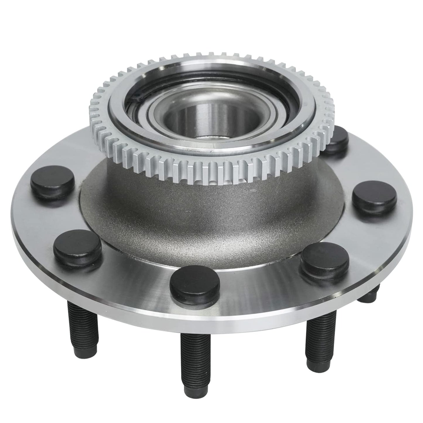 Detroit Axle - 2pc Front Wheel Bearing Hubs for 00-13 Chevy Impala Monte Carlo, 97-08 Pontiac Grand Prix, 06-11 DTS, 05-09 Buick Lacrosse, 06-11 Lucerne, 00-05 Lesabre, Pair Wheel Bearings and Hubs