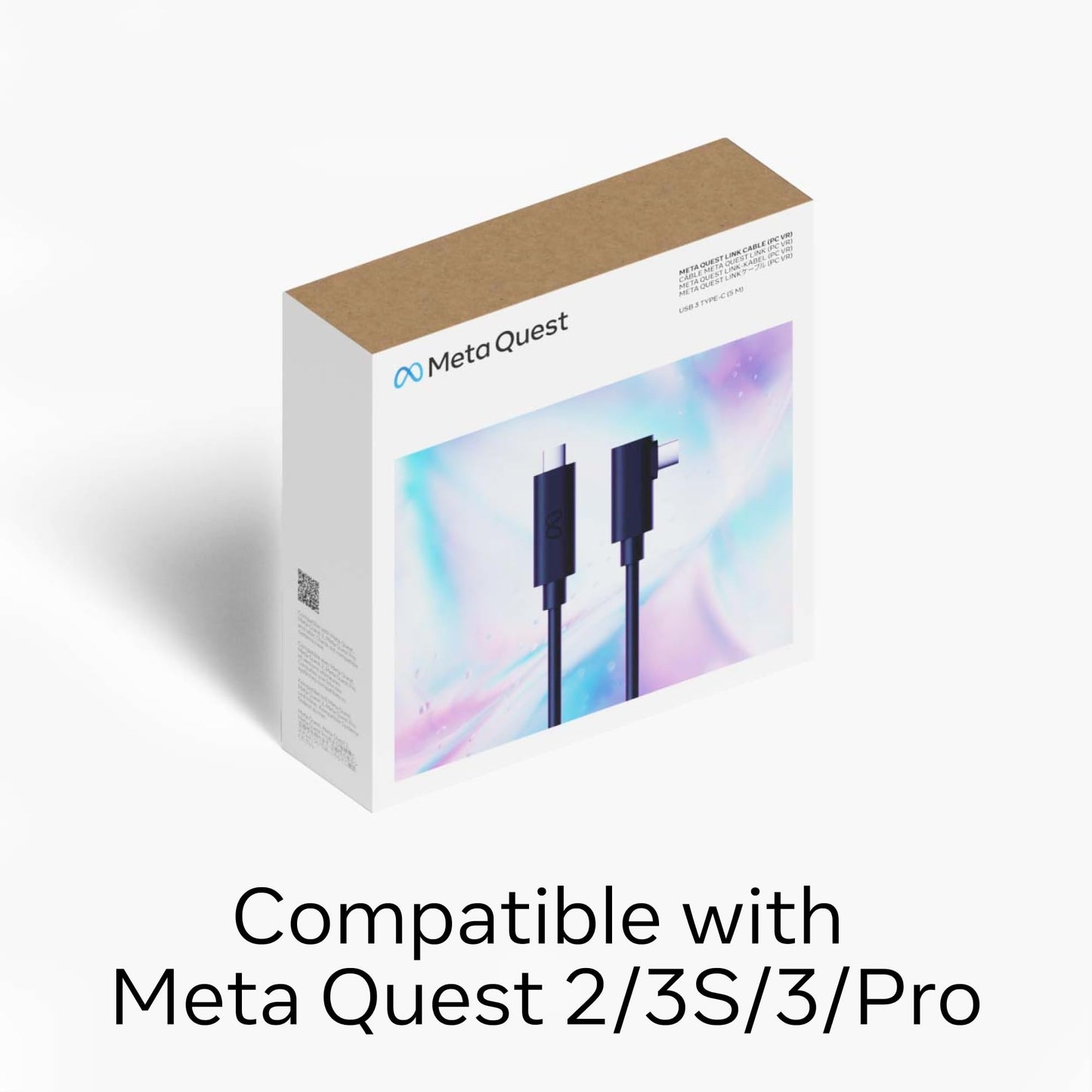 Meta Quest Carrying Case — Works with Meta Quest 3/3S — Premium Style and Protection — Fits Quest 3/3S, Touch Plus Controller, Headstrap, Active Straps, Charging Cable and Adapter | Felt shell with snag-free zipper and plastic compartments for Quest 3, To